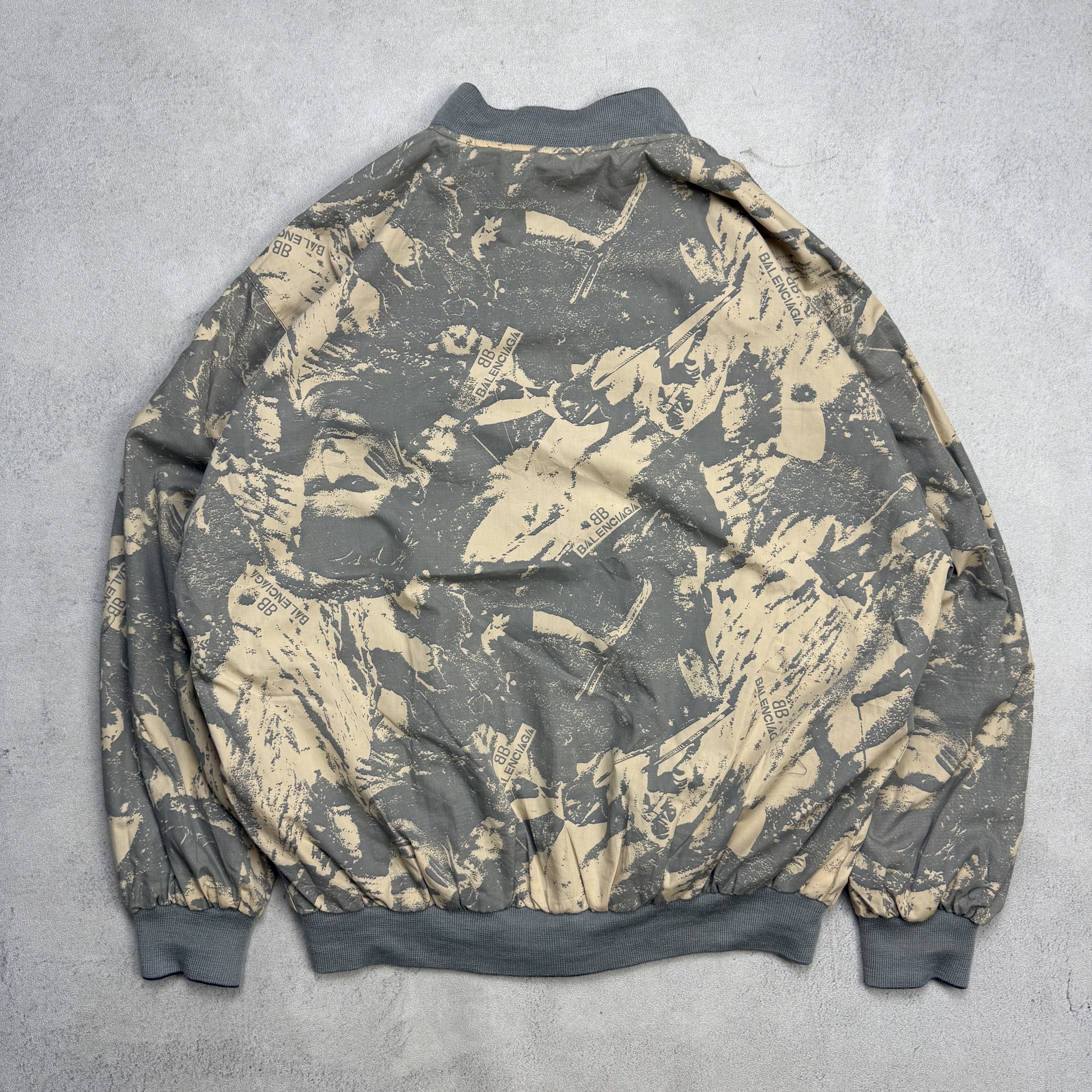 Balenciaga Vintage 90s Balenciaga Reversible Jacket Size US L / EU 52-54 / 3 - 4 Thumbnail
