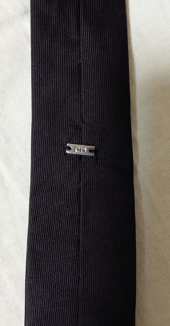 Hedi Slimane Dior Homme Skull Embroidered Tie Size ONE SIZE - 4 Thumbnail