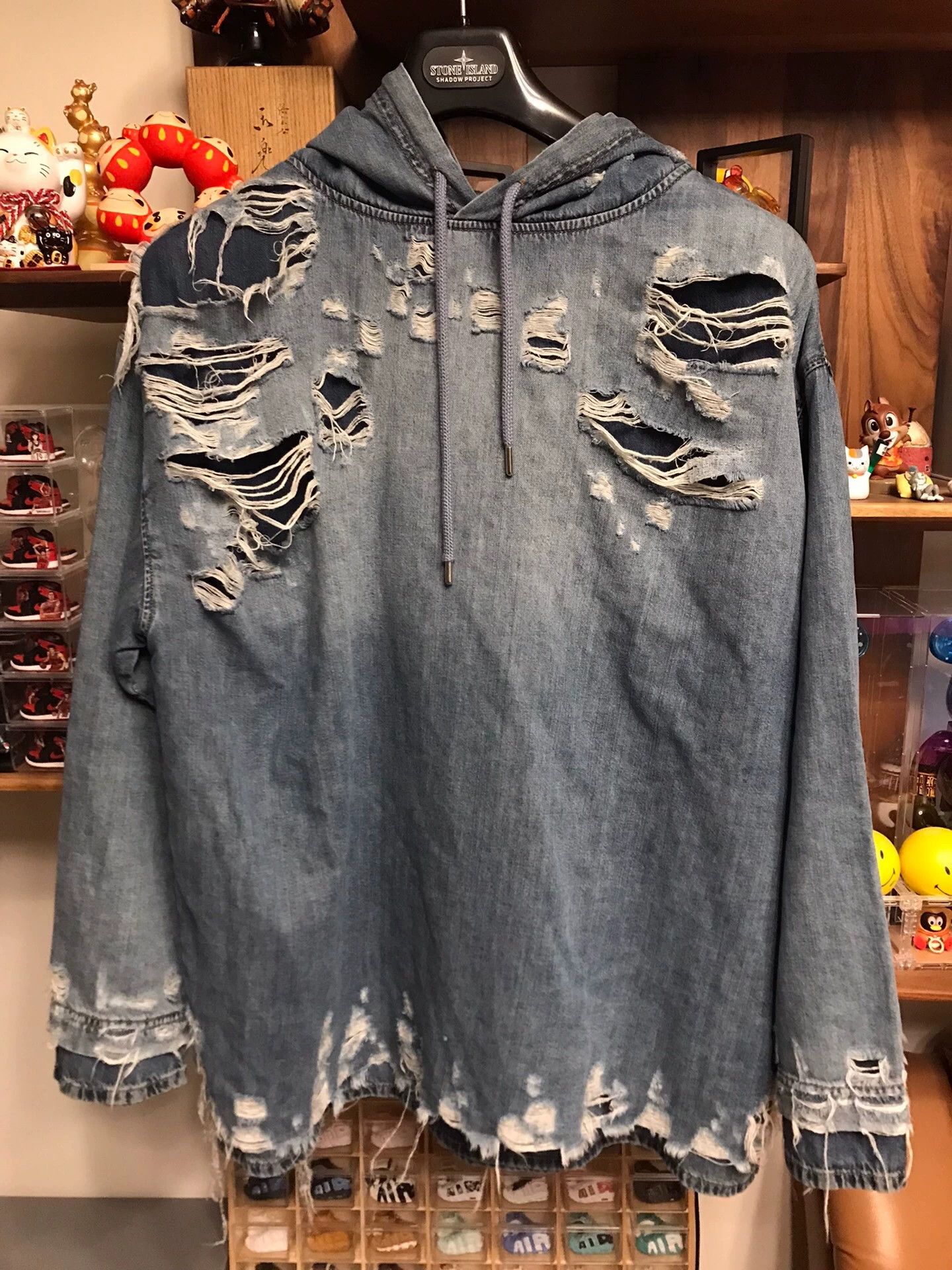 Diesel Diesel Denim Distressed Washed Runway Oversized Denim Set Size US S / EU 44-46 / 1 - 1 Thumbnail