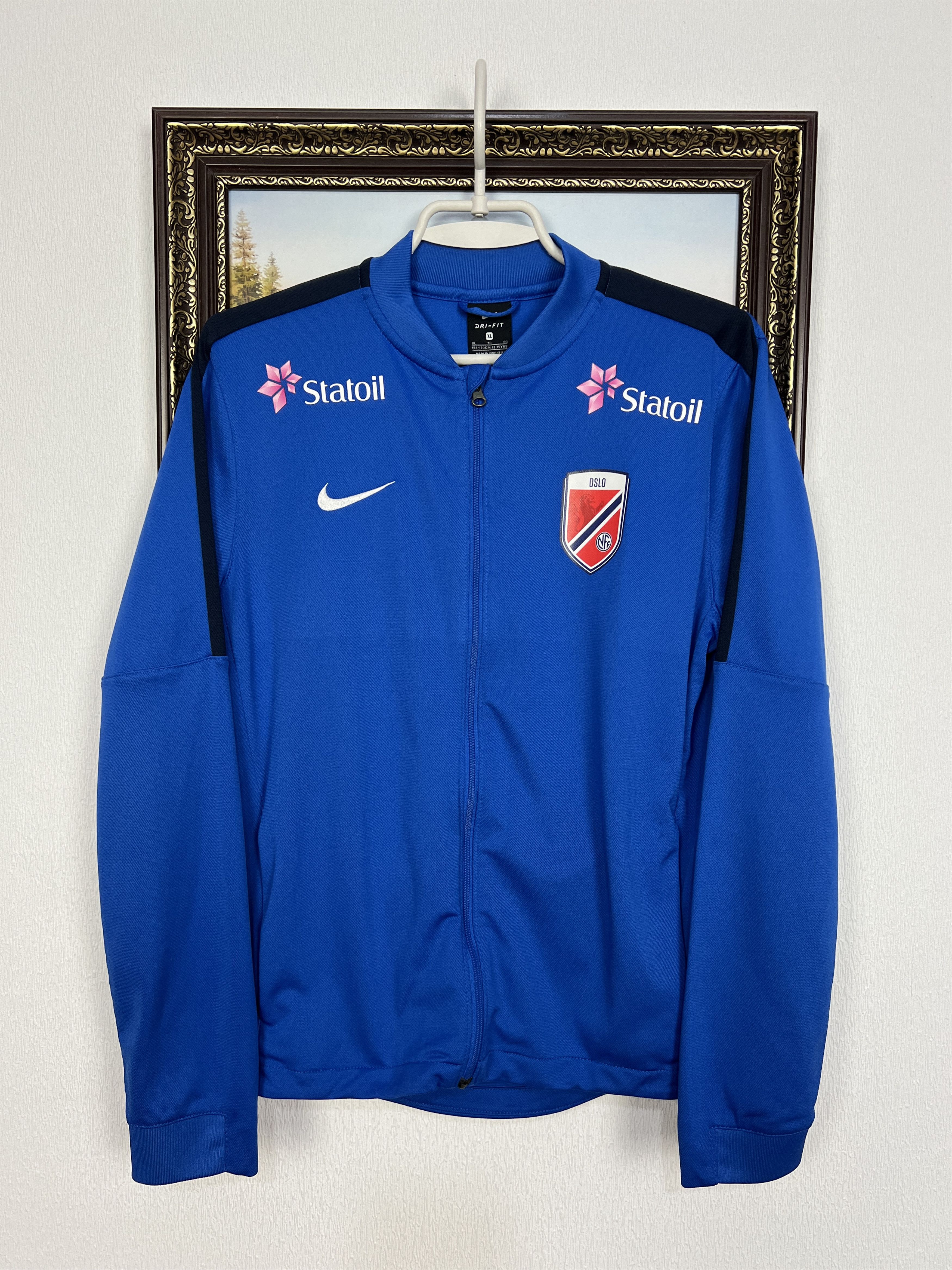 Nike Norway Football Player Warm Up Jacket Track National Boys 15 Size US XS / EU 42 / 0 - 1 Thumbnail