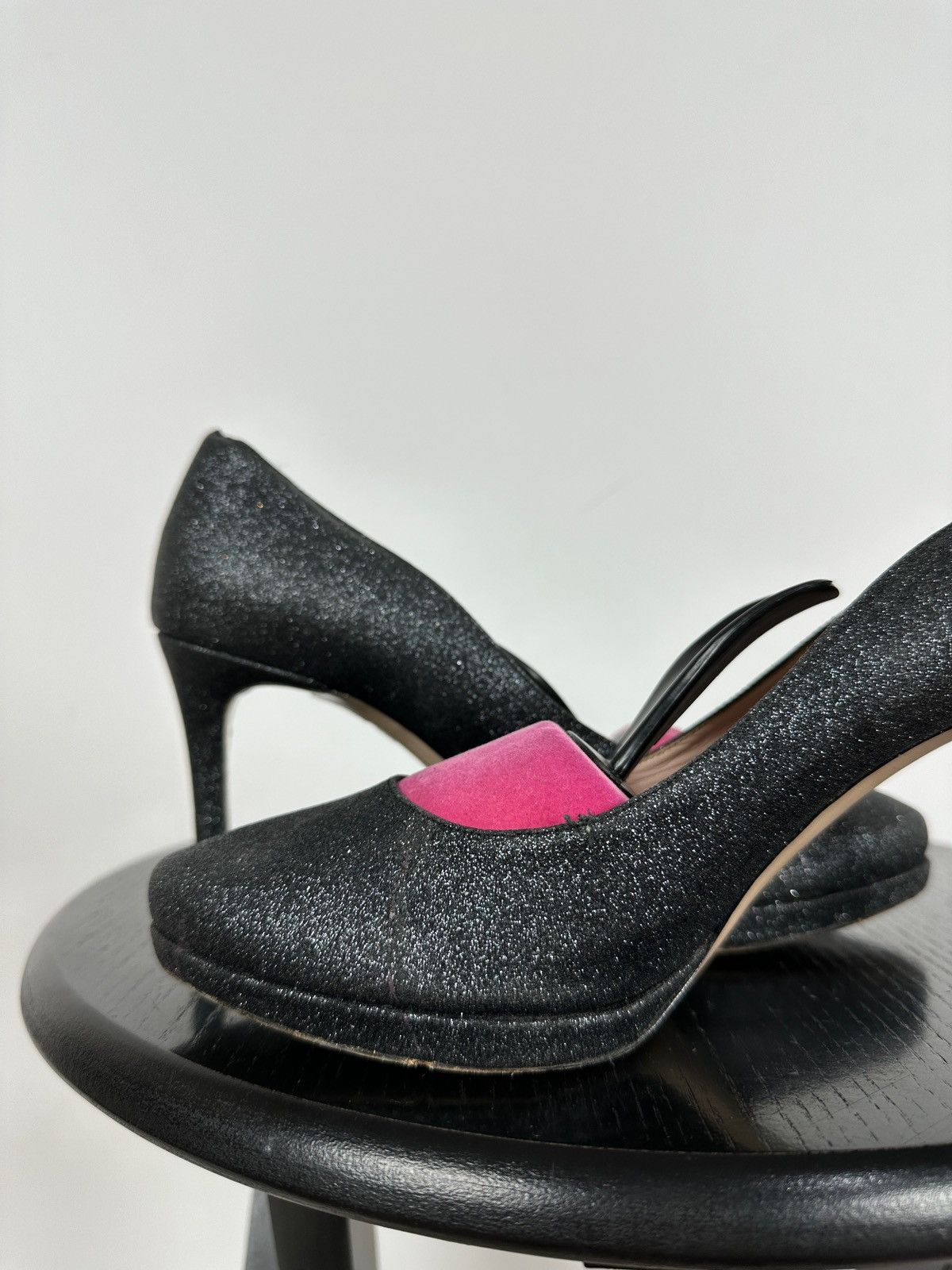 Miu Miu Miu Miu Glitter Heel Size US 6.5 / IT 36.5 - 16 Thumbnail