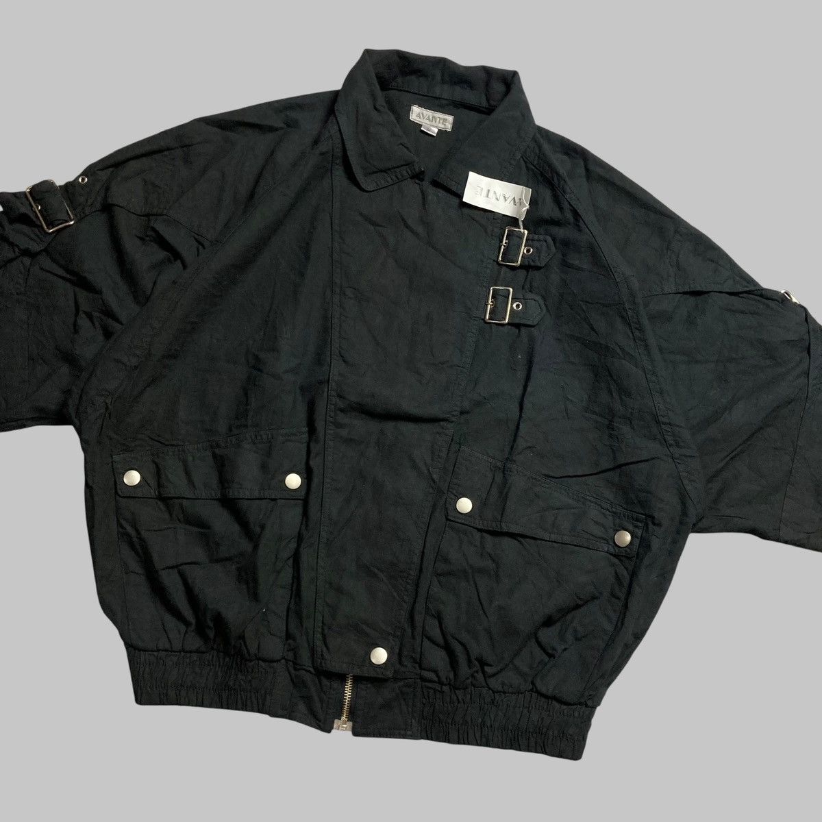 KMRii AVANTE - Bondage Oversize Rider Jacket Vkei Style Japanese Size US XL / EU 56 / 4 - 2 Thumbnail