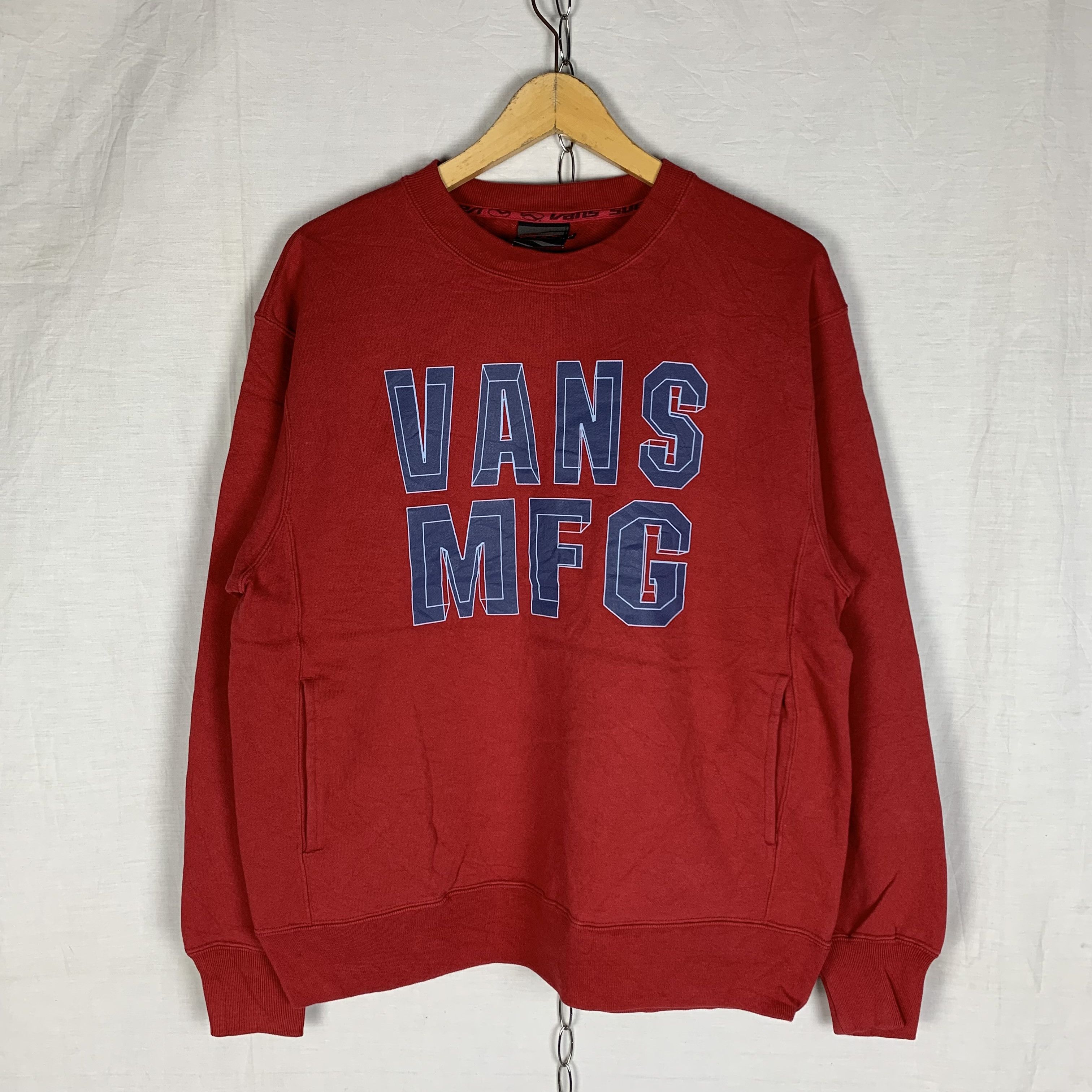 Vans Vintage Vans MFG Sweatshirt Crewneck Size US M / EU 48-50 / 2 - 1 Thumbnail