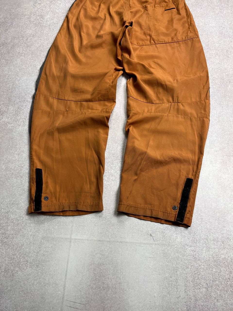Nike × Vintage Vintage Crazy Nike Swoosh Avantgarde Baggy Track Pants 34 Size US 34 / EU 50 - 6 Thumbnail