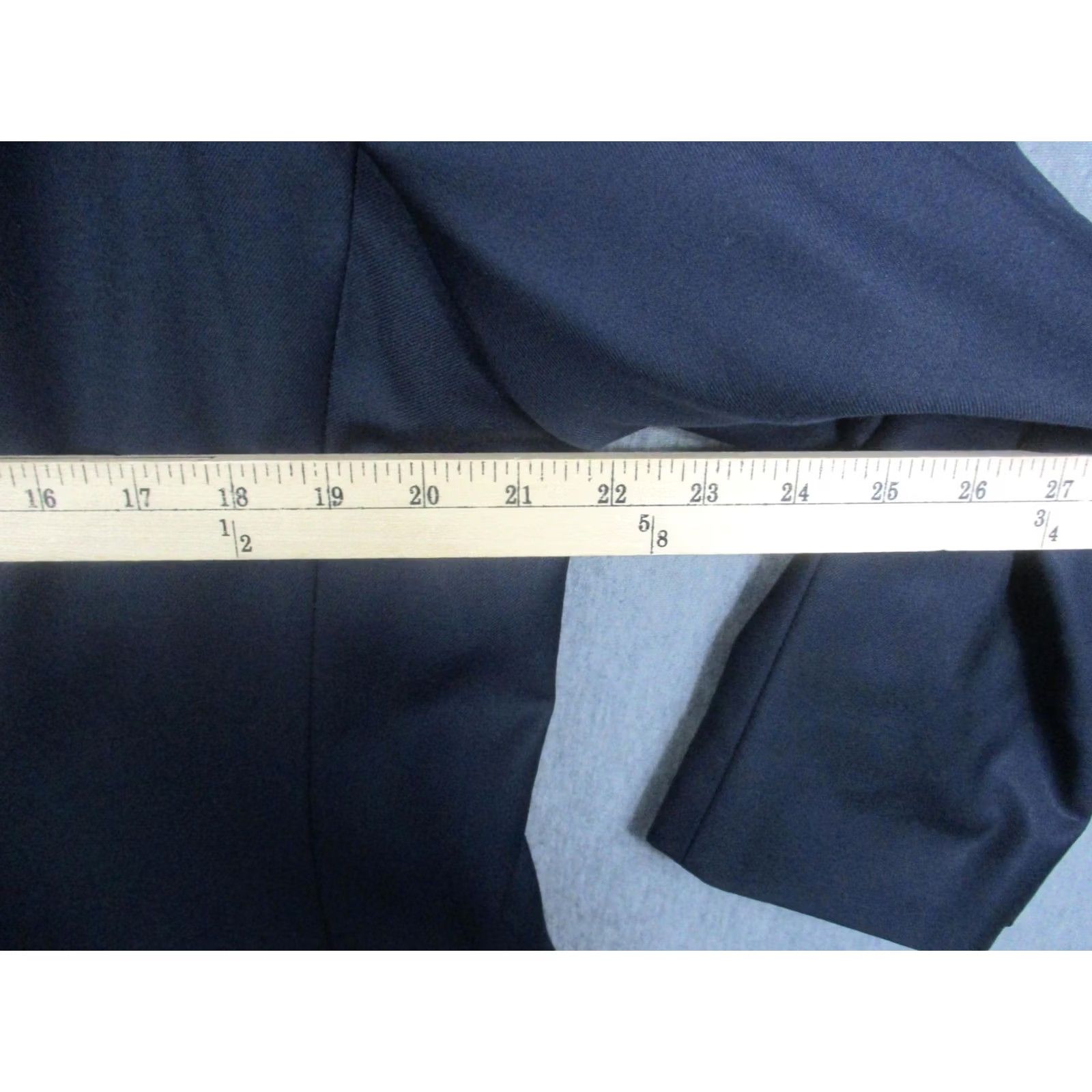 Ralph Lauren Lauren Ralph Lauren Blazer Mens 40R Navy Blue Gold Button Sport Coat Jacket Size 40R - 7 Thumbnail