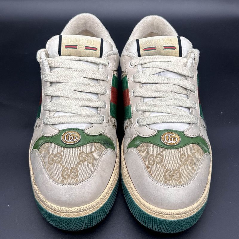 Gucci Gucci Screener Dirty Sneakers for Men - Size US 7.5 / EU 40-41 - 2 Thumbnail