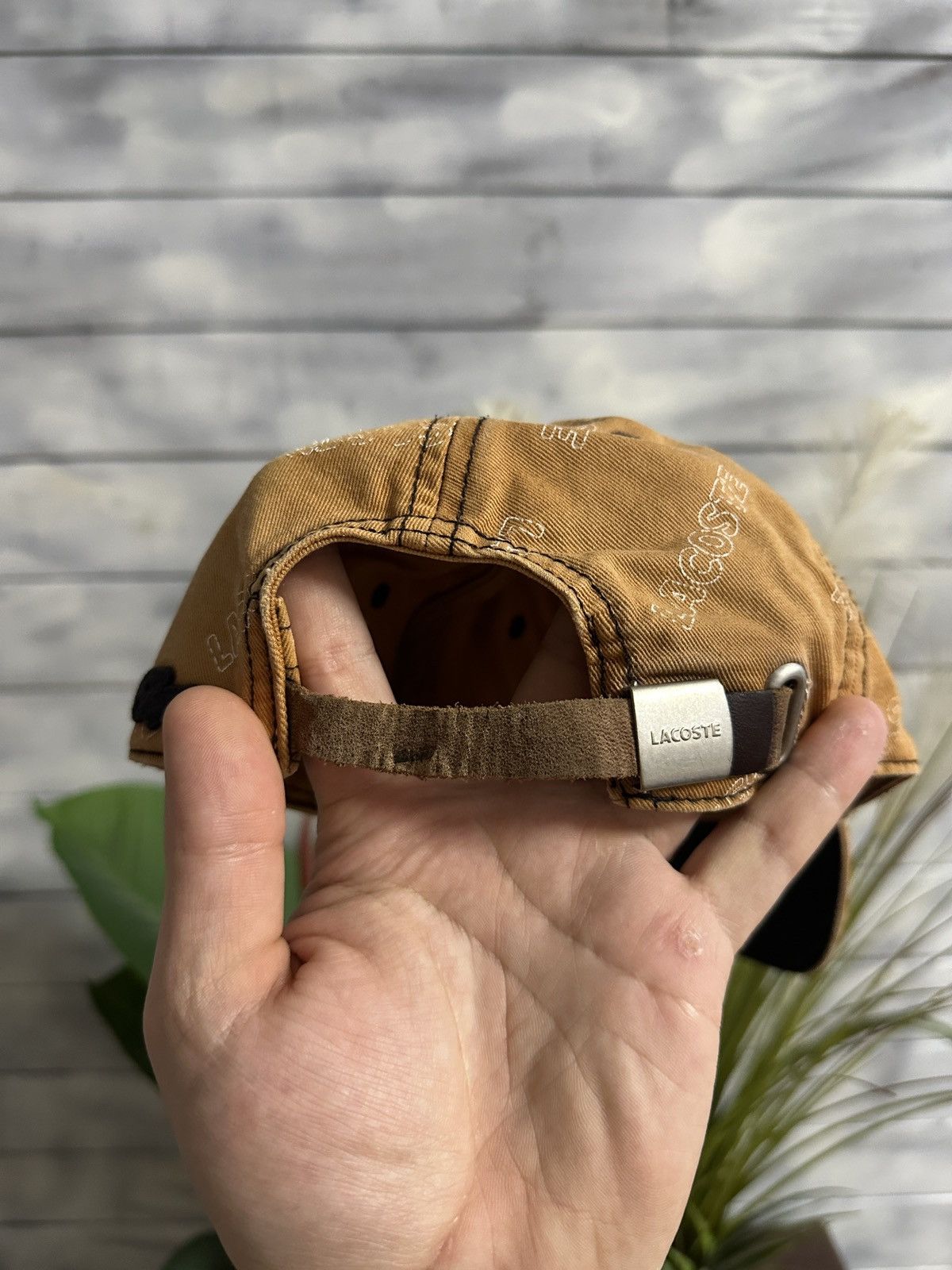 Lacoste Vintage Cap Lacoste Live Monogram Logo Crocodile Size L Size ONE SIZE - 6 Thumbnail