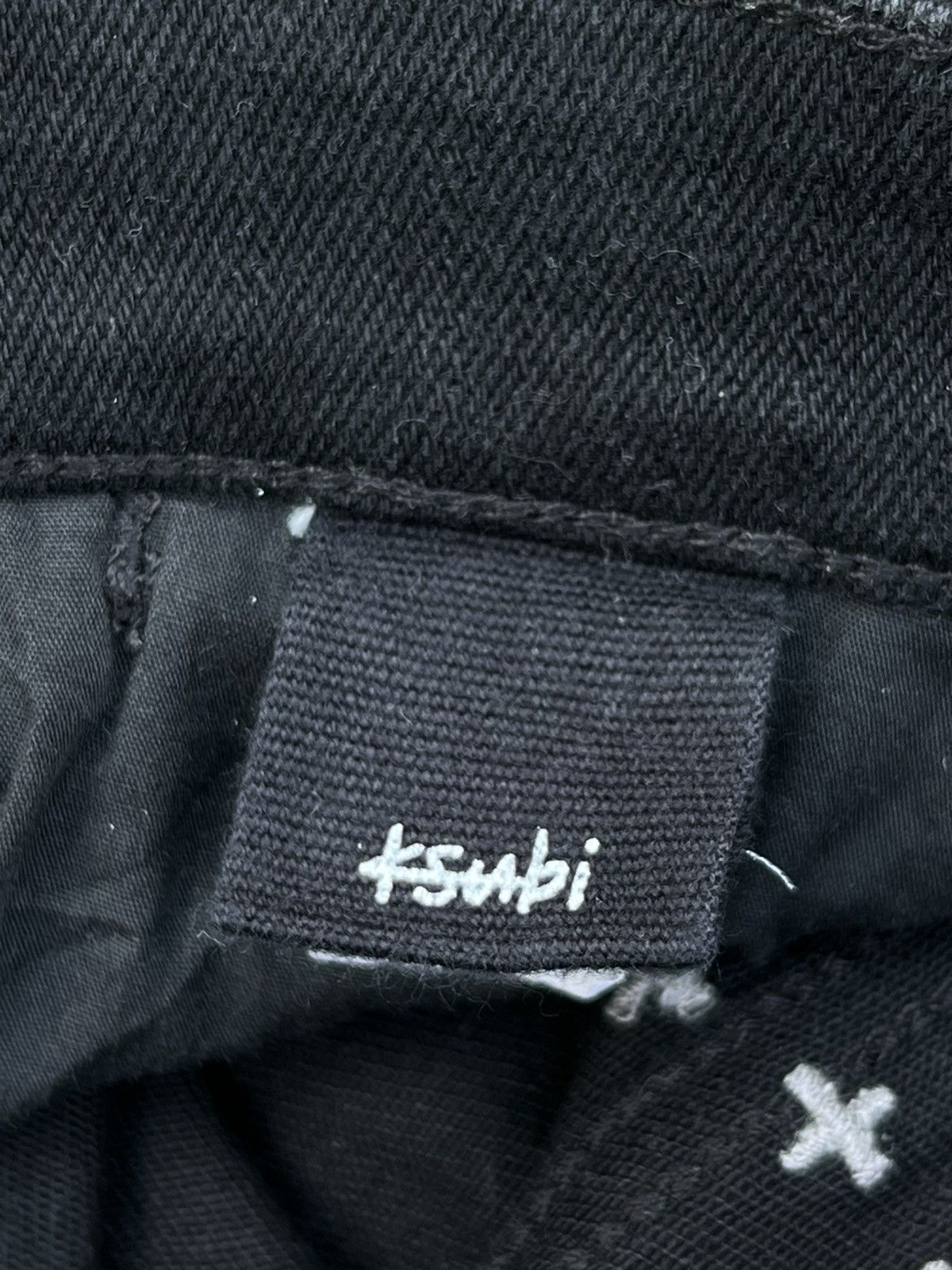 Ksubi Ksubi Van Winkle Ace "Black Slice" Distressed Skinny Jeans Size US 32 / EU 48 - 9 Thumbnail
