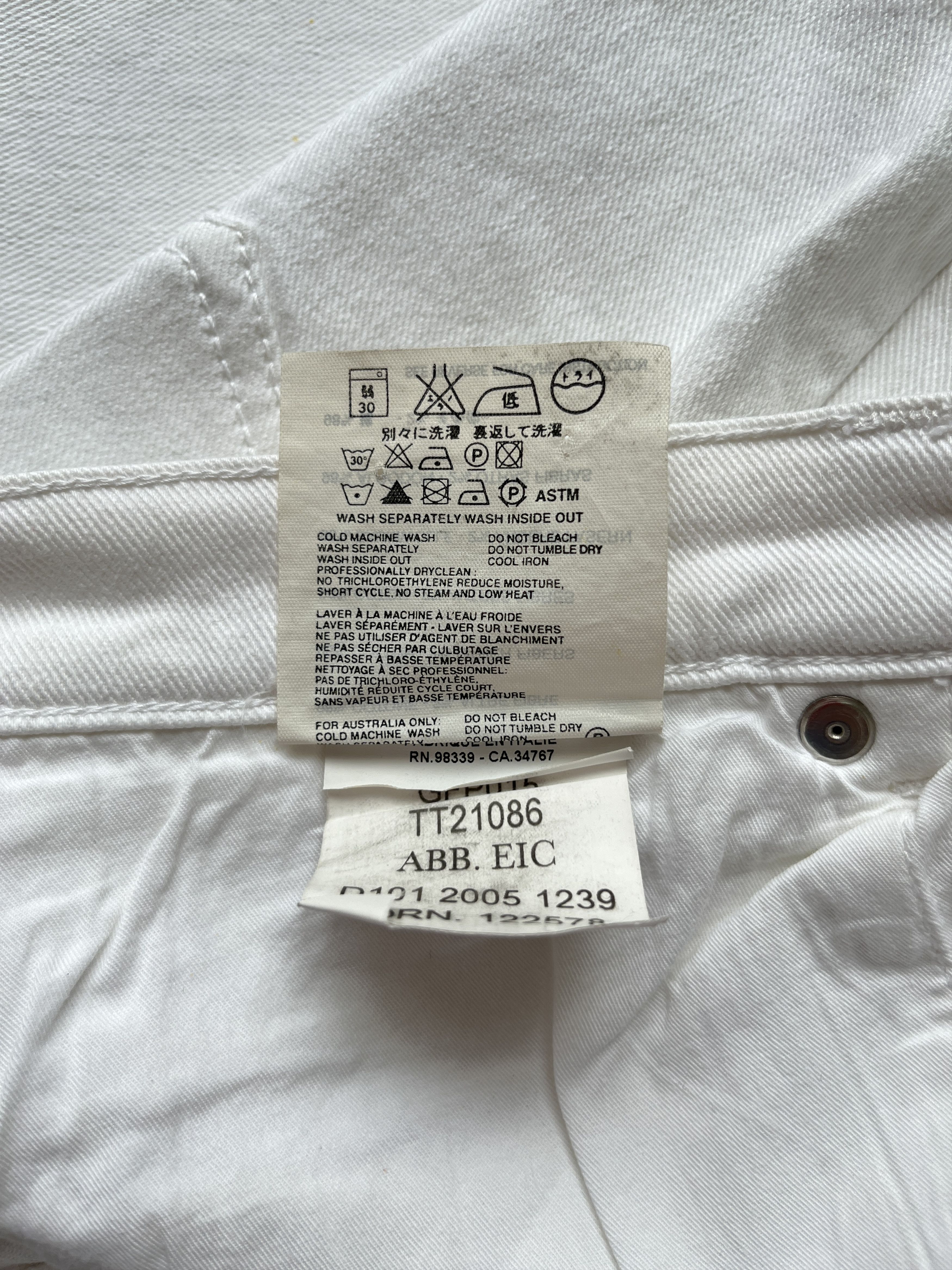 Prada ⚡️QUICK SALE⚡️2005 Prada Sport Linea Rossa Denim Jeans Pants Size US 31 - 5 Thumbnail