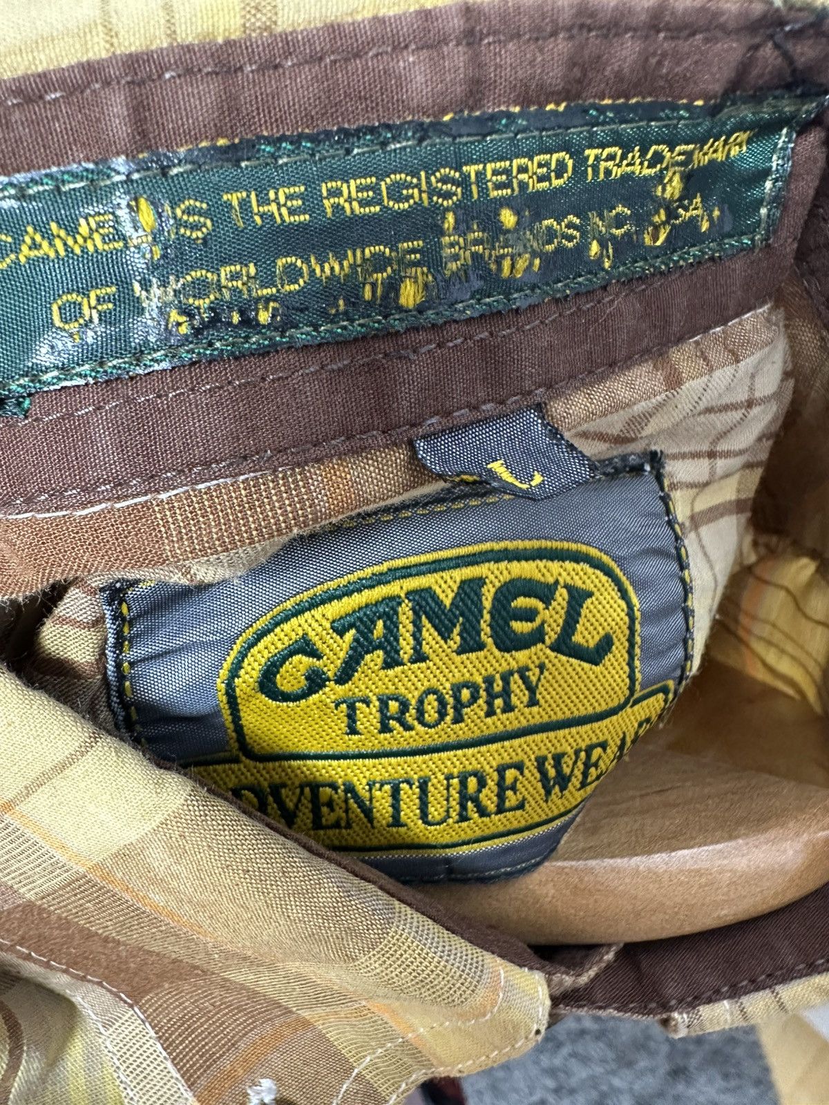 Camel Camel Trophy Adventure Wear Vintage Shirt Travel Size US L / EU 52-54 / 3 - 7 Thumbnail