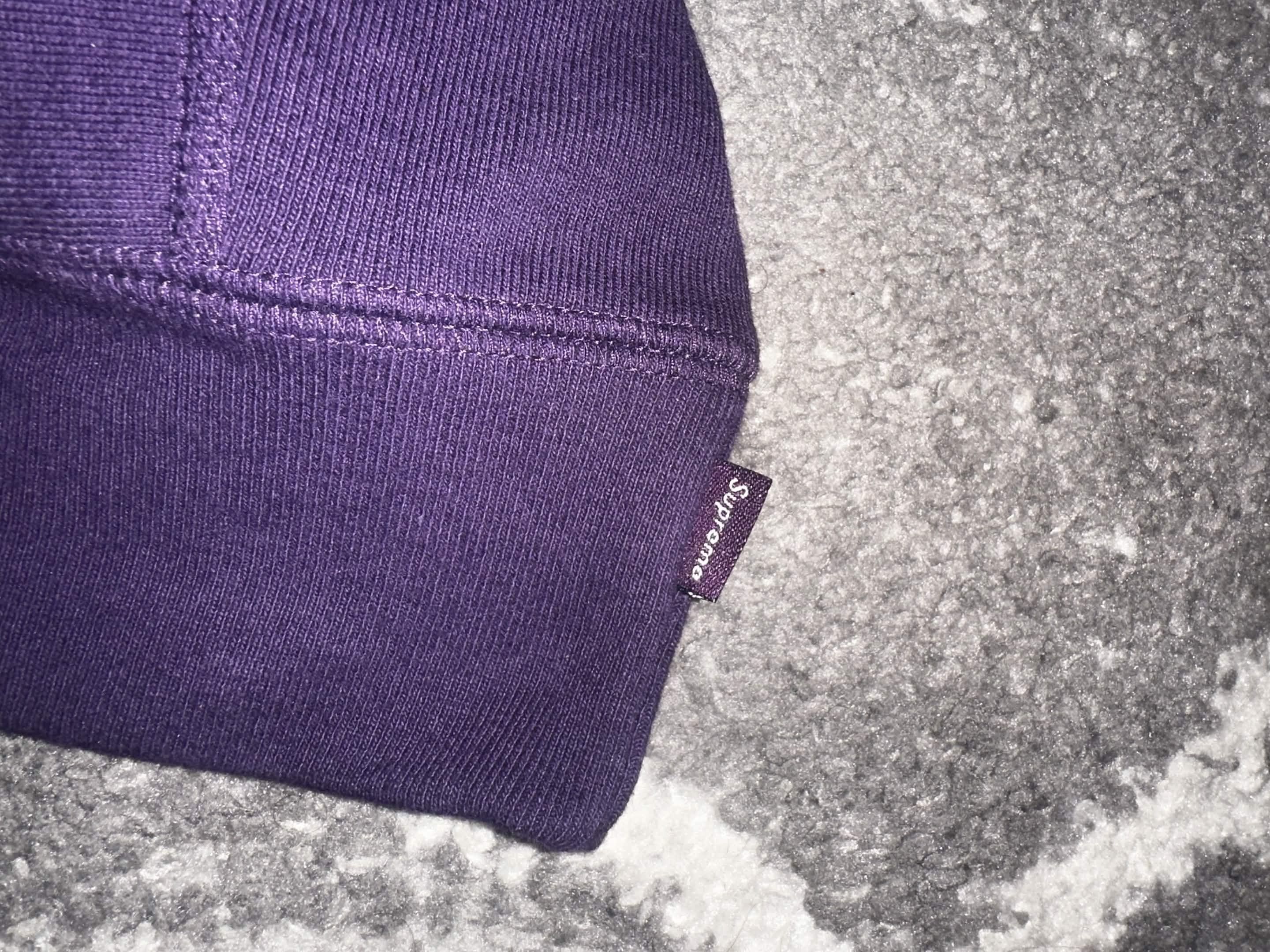 Supreme FW23 Box Logo Sweatshirt Purple L Size US L / EU 52-54 / 3 - 5 Thumbnail
