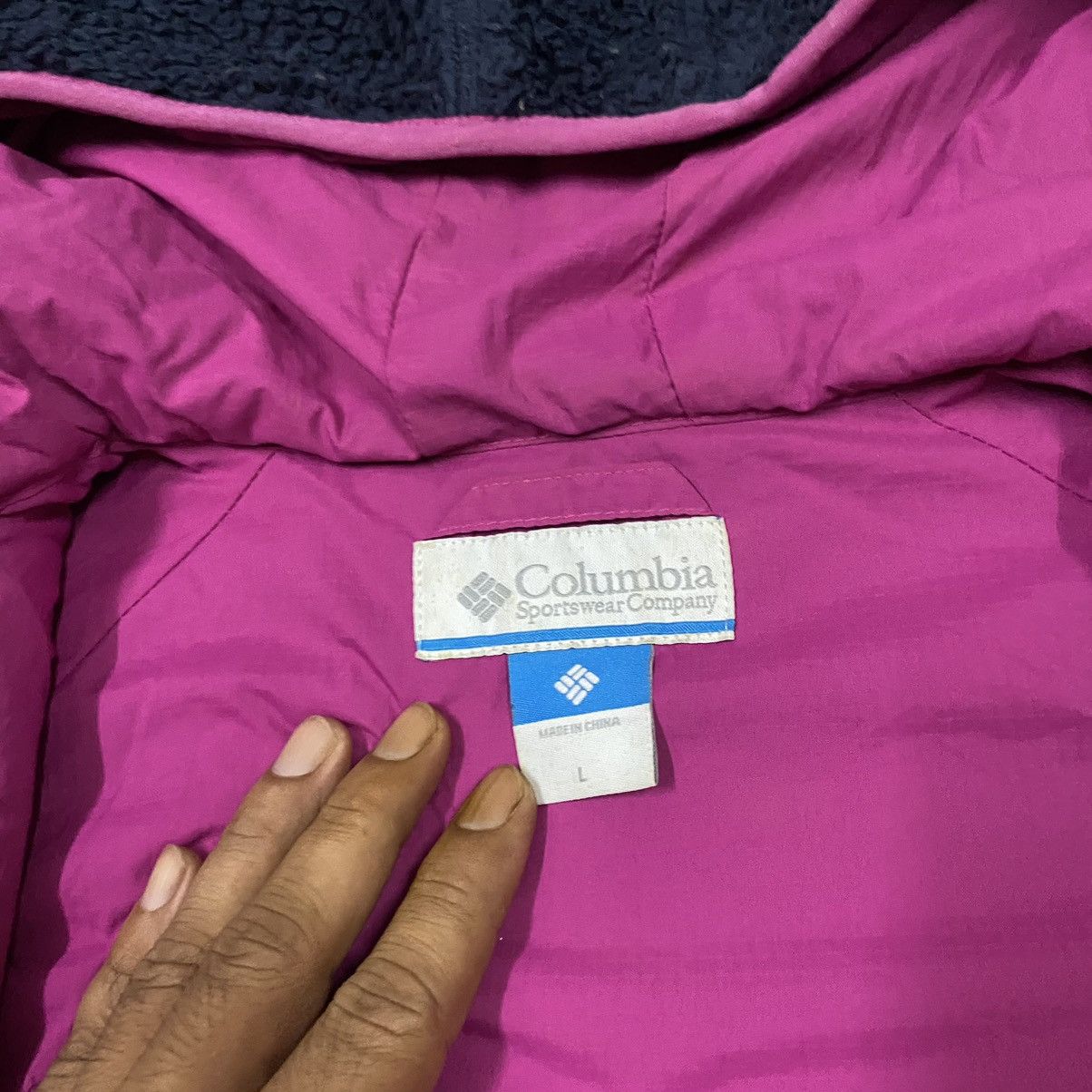 Columbia × Vintage Vintage Navajo Sherpa Fleece Hoodies Jacket Colombia Unisex Size US M / EU 48-50 / 2 - 7 Thumbnail