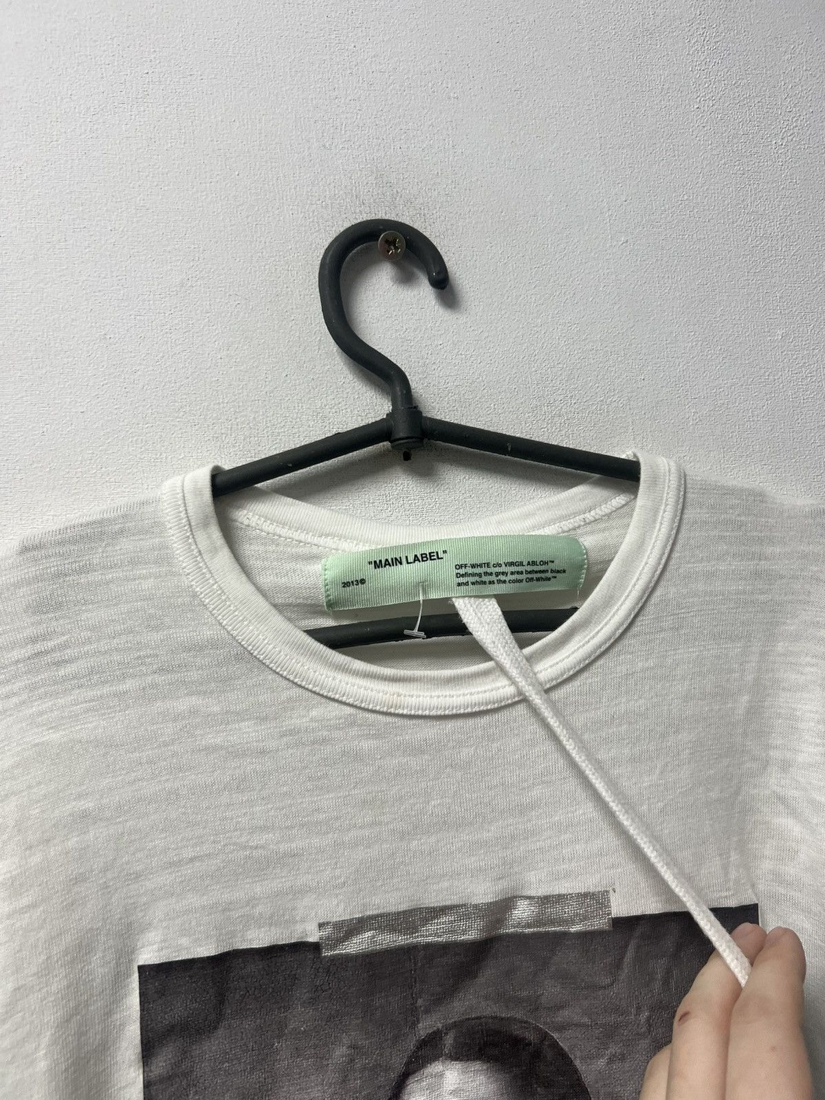 Off-White Off White Mona Lisa Long Sleeve Big Logo Mens Size US S / EU 44-46 / 1 - 9 Thumbnail