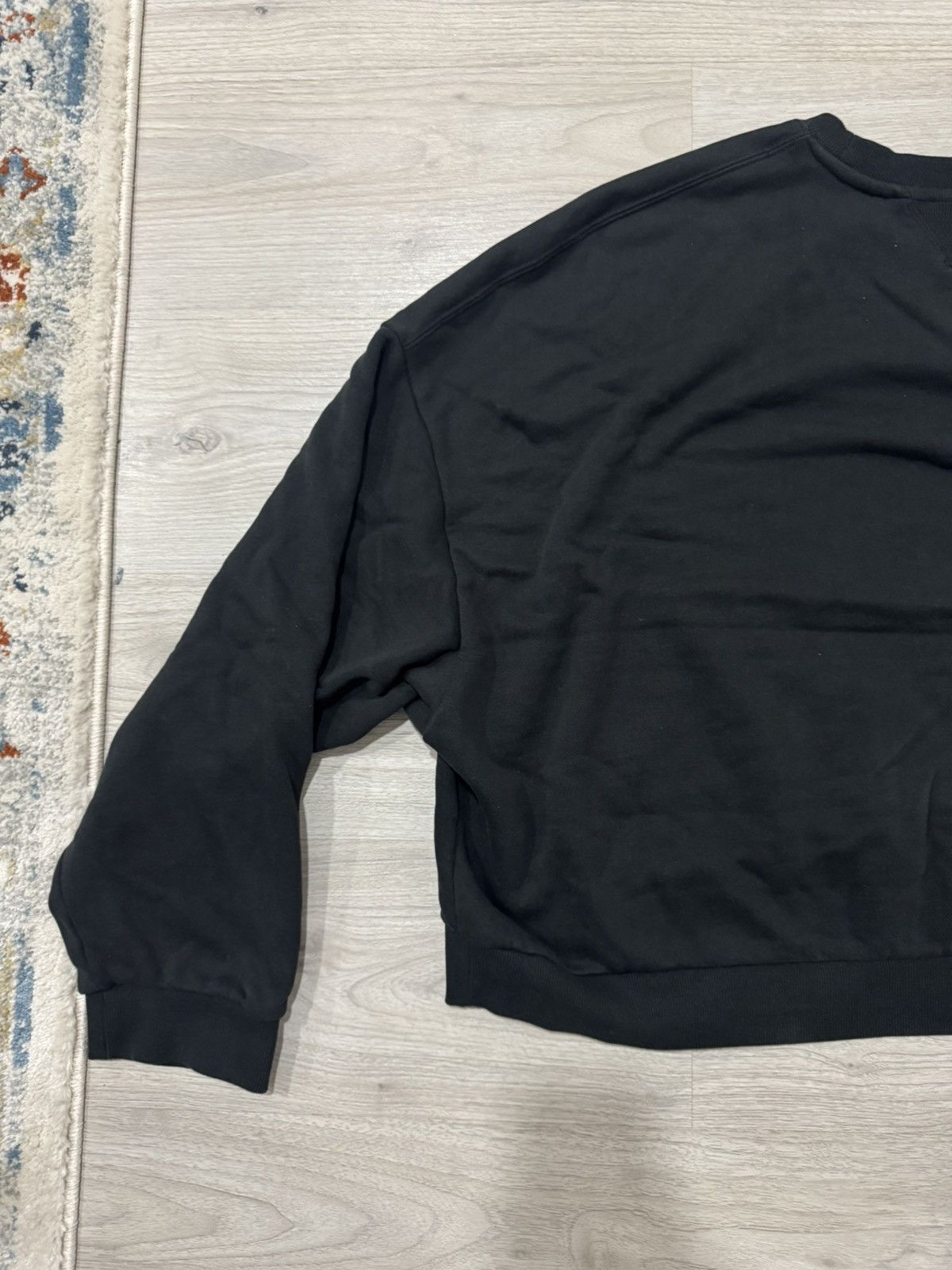 Entire Studios Entire Studios Black Cropped Sweater Size US XL / EU 56 / 4 - 6 Thumbnail