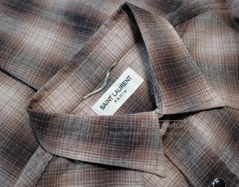 Saint Laurent Paris Saint Laurent Paris Western Style Shirt i Size US M / EU 48-50 / 2 - 3 Thumbnail