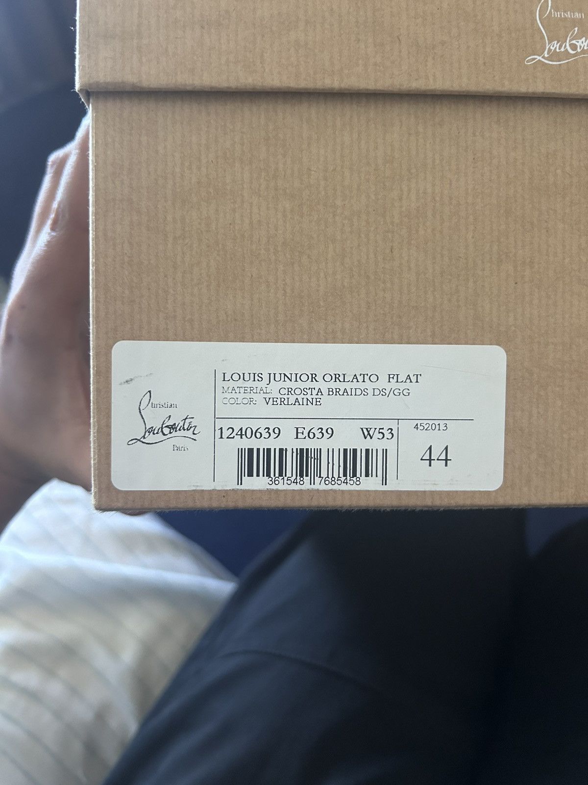 Christian Louboutin Christian Louboutin Louis Junior Orlato Verlaine Suede 44 Size US 11 / EU 44 - 11 Thumbnail