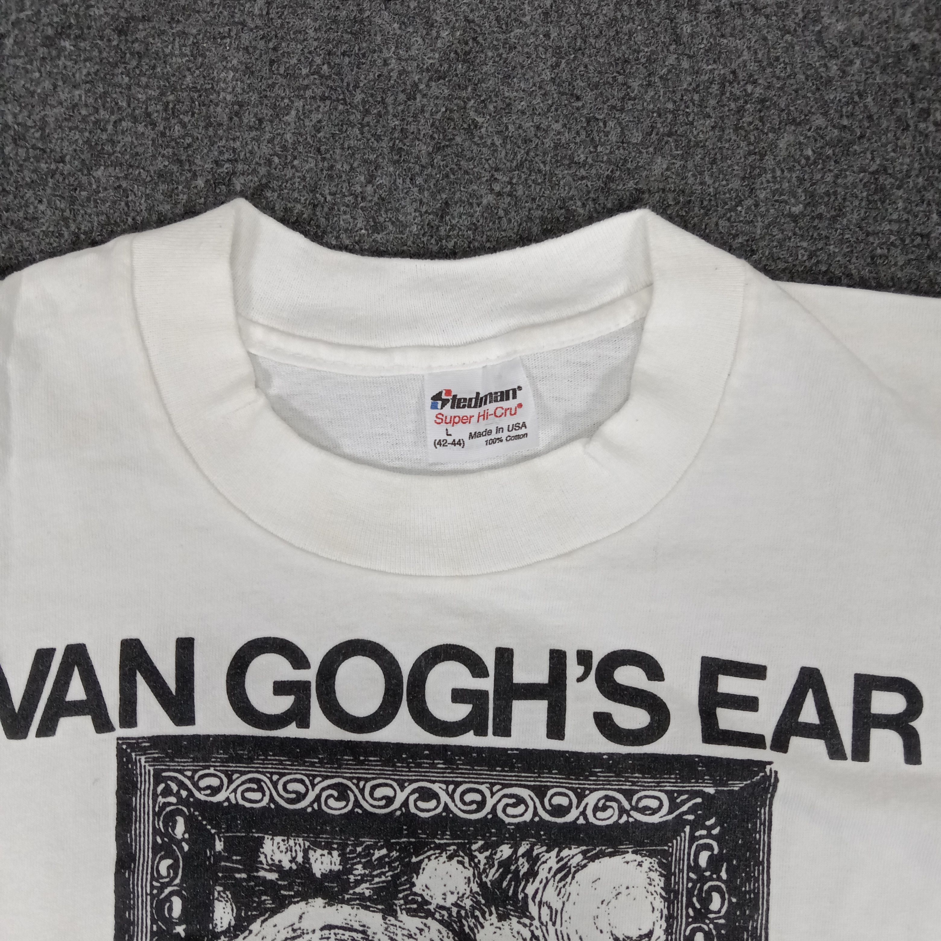 Designer × Vintage Vintage 90's Van Gogh's Ear Artist Art Design Tshirt Size US M / EU 48-50 / 2 - 3 Thumbnail