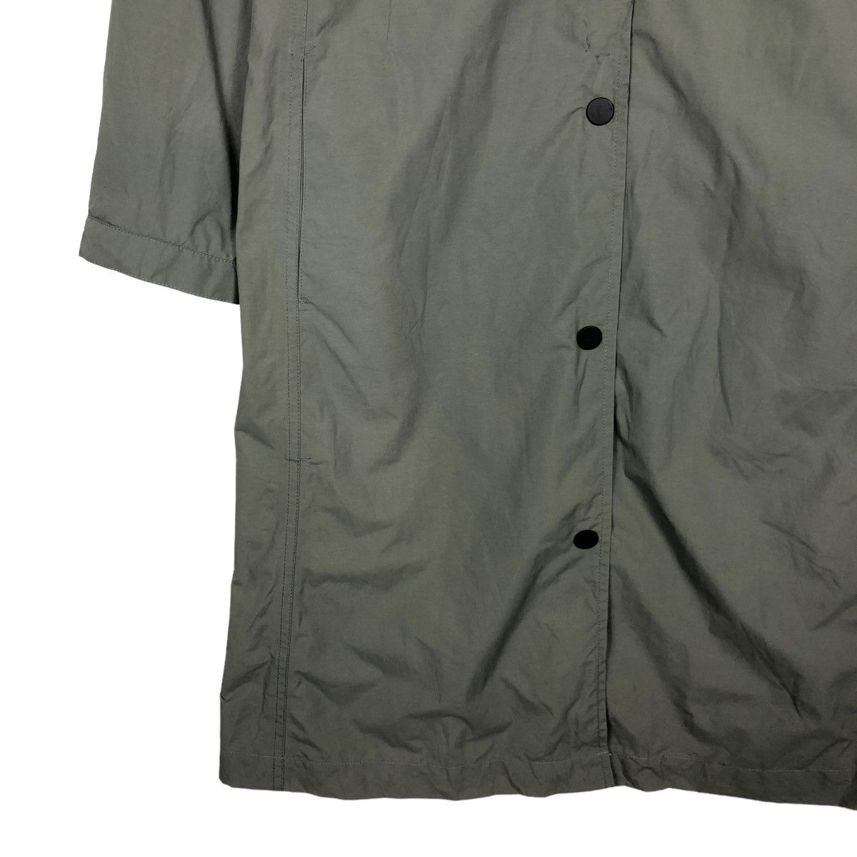 Japanese Brand 🔥Green Military Long Fly Coats Jacket Lemaire Uniqlo Japan Size US M / EU 48-50 / 2 - 4 Thumbnail