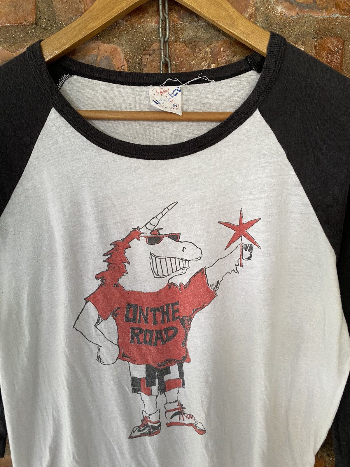 20471120 × Beauty Beast × Japanese Brand 2000s RNA Japan Unicorn Rocker 3/4 sleeve Size US M / EU 48-50 / 2 - 3 Thumbnail