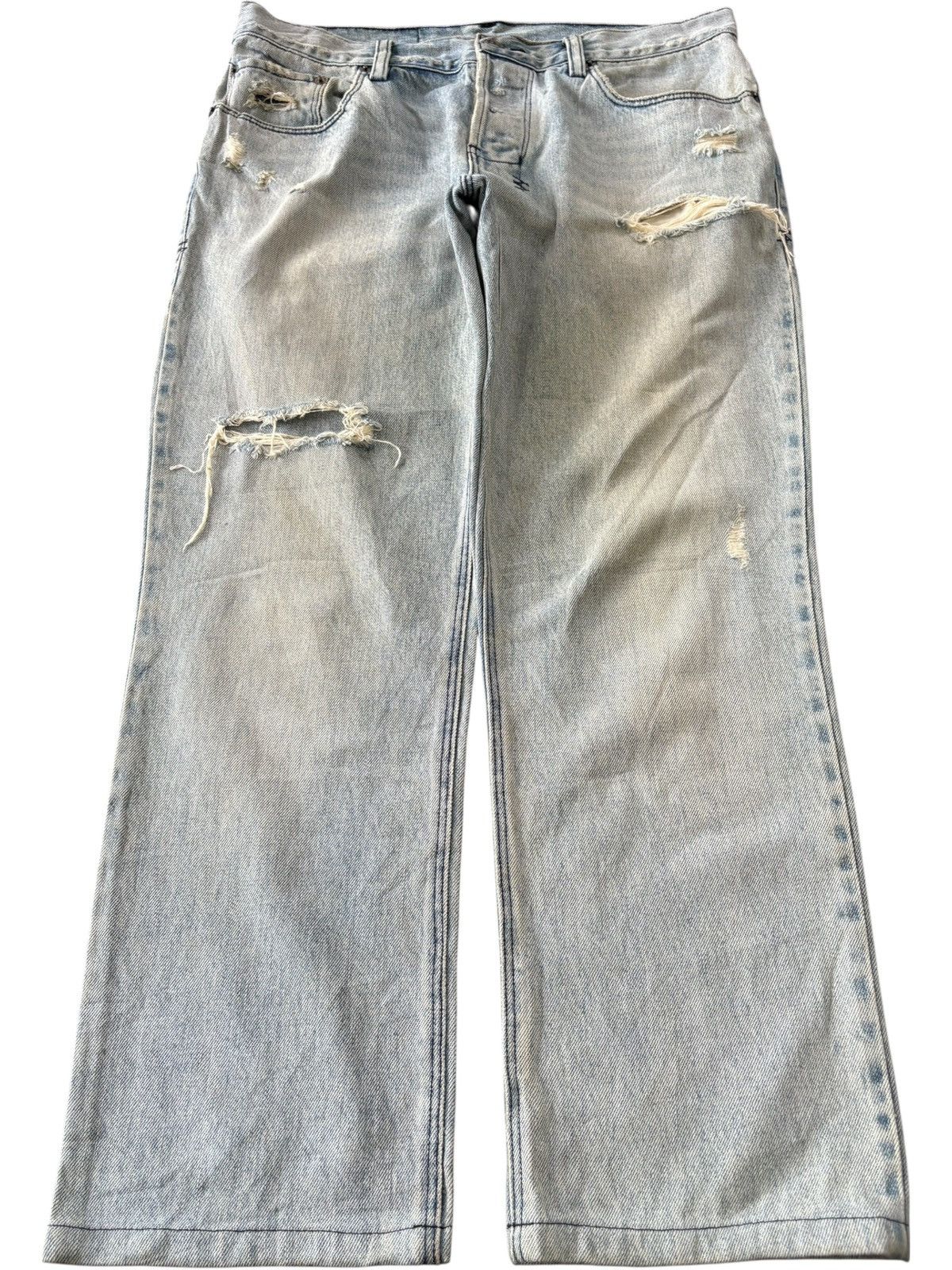 Ksubi Vintage Ksubi Mud Wash Distressed Jeans Size US 32 / EU 48 - 1 Thumbnail
