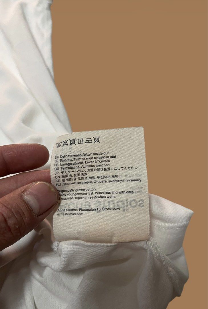 Acne Studios Acne studios nash face tee Size US L / EU 52-54 / 3 - 5 Thumbnail