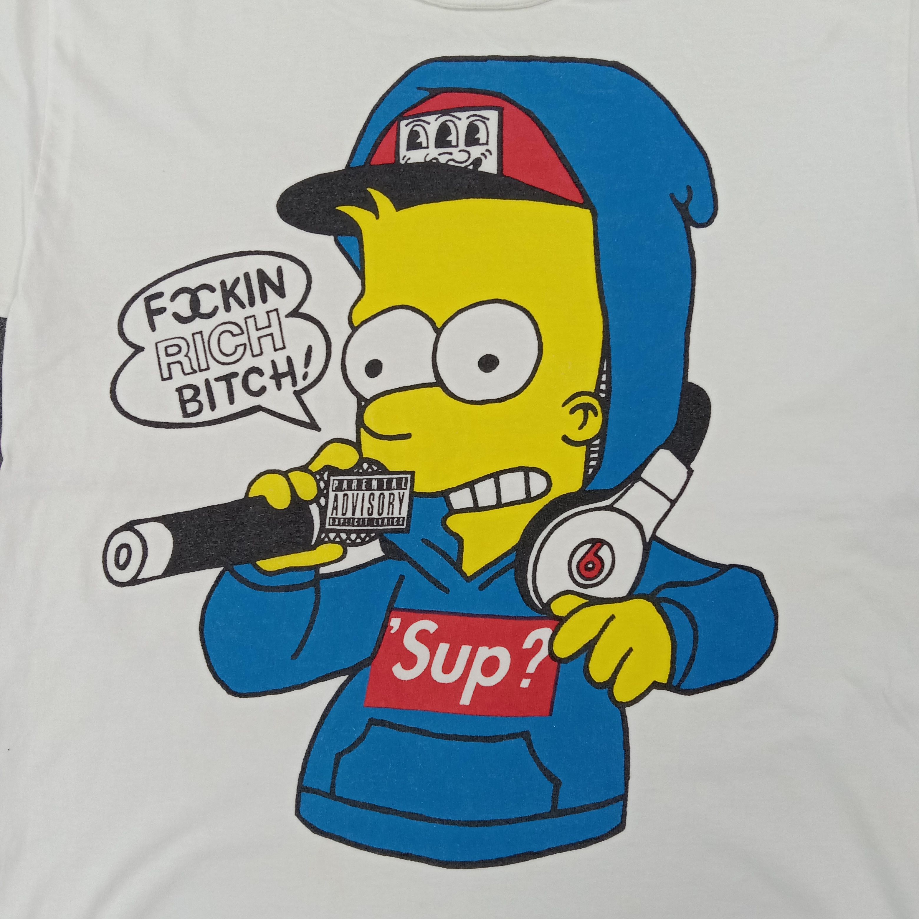 The Simpsons The Simpson Hip Hop Rapper Style Tshirt C267N30 Size US M / EU 48-50 / 2 - 2 Thumbnail