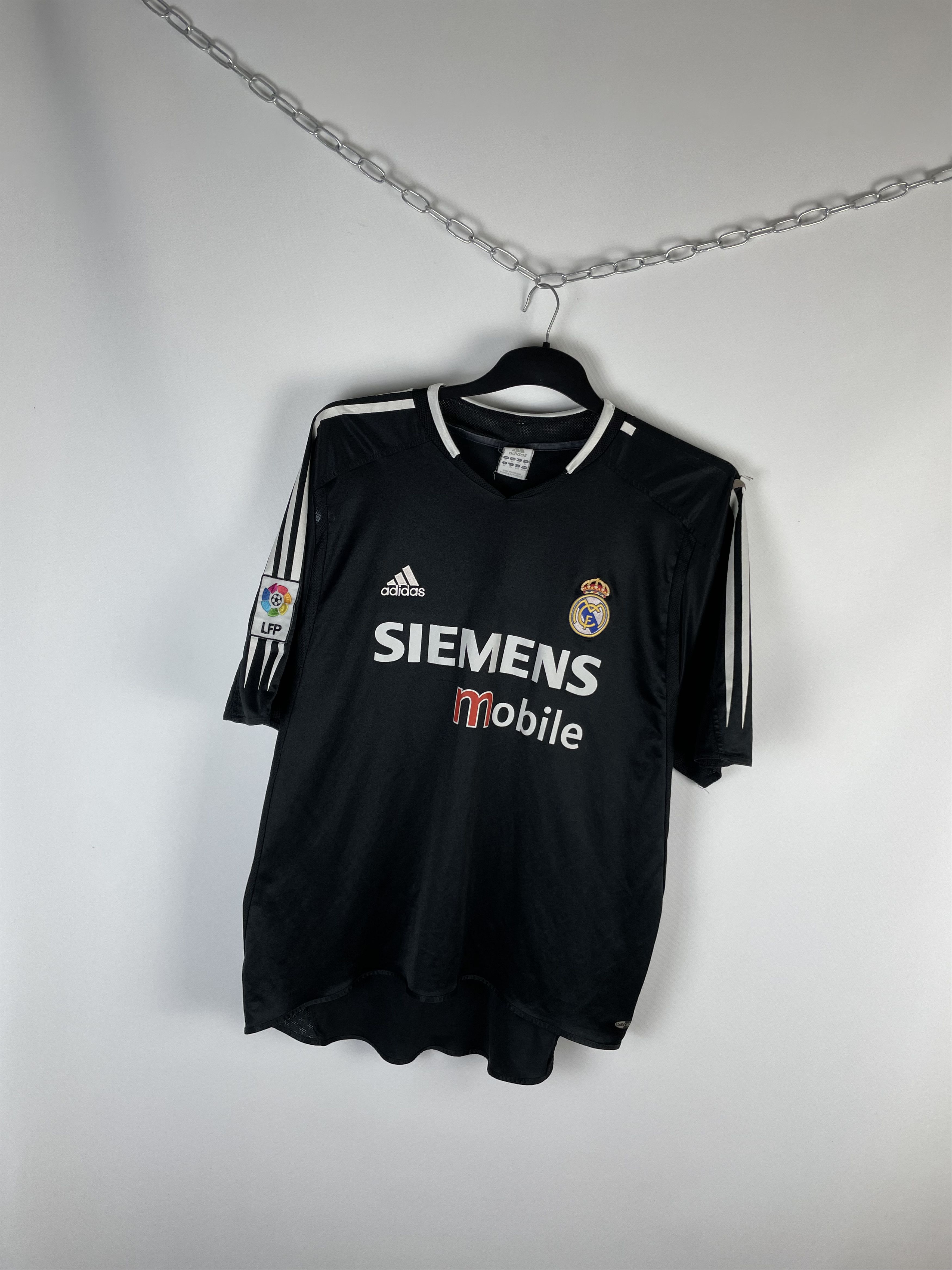 Adidas Vintage Adidas Real Madrid 2004 Away Soccer Jersey Size US XL / EU 56 / 4 - 2 Thumbnail