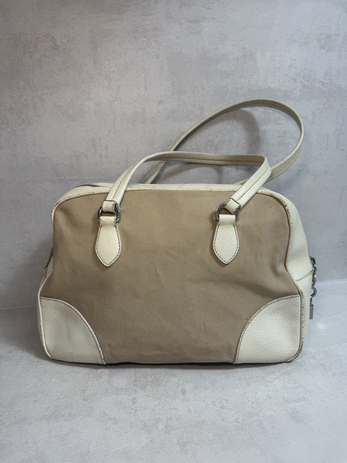 Prada Prada Boston Bag/ Bowling Bag Model BL0187 Size ONE SIZE - 2 Thumbnail