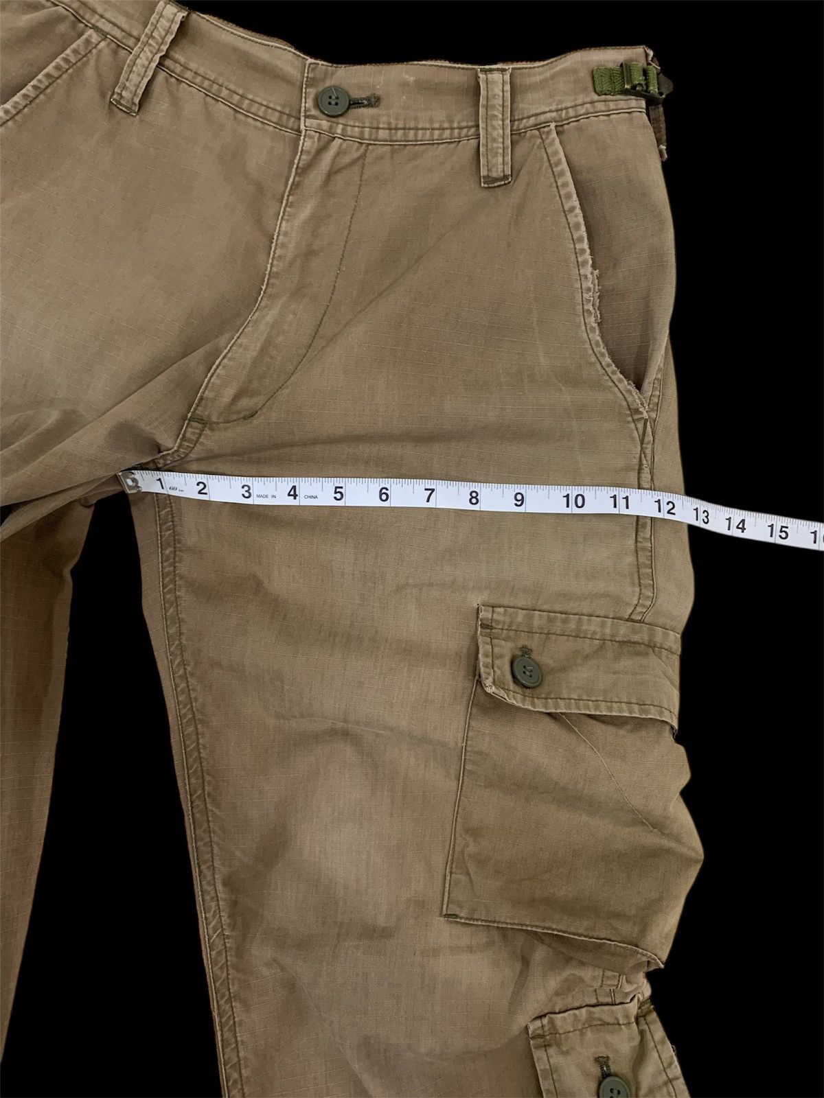 Bape Vintage A Bathing Ape Bape Distressed Cargo Pant Size US 30 / EU 46 - 23 Thumbnail