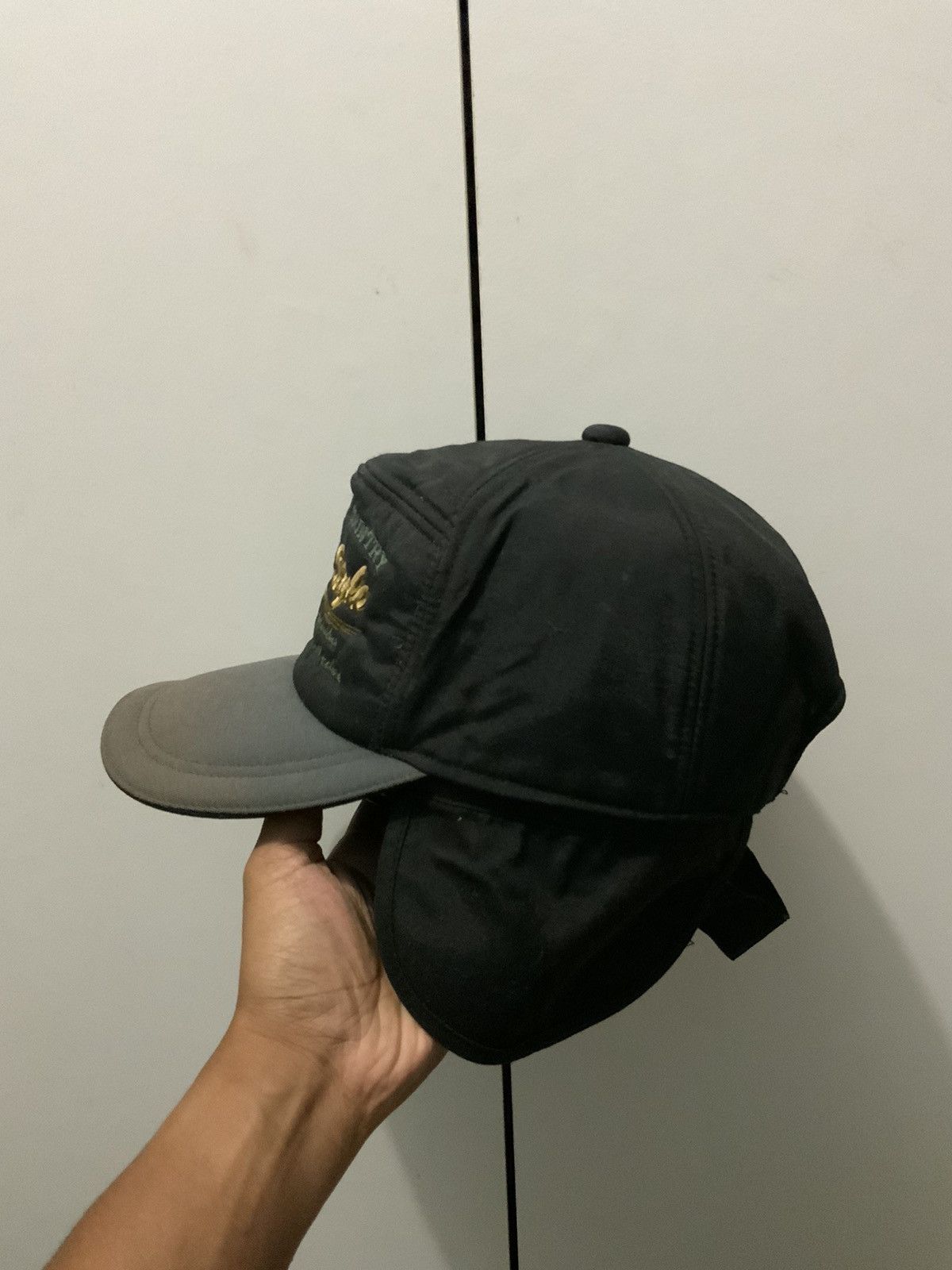 If Six Was Nine Vintage The Open Air Black Ski Hat Size ONE SIZE - 3 Thumbnail