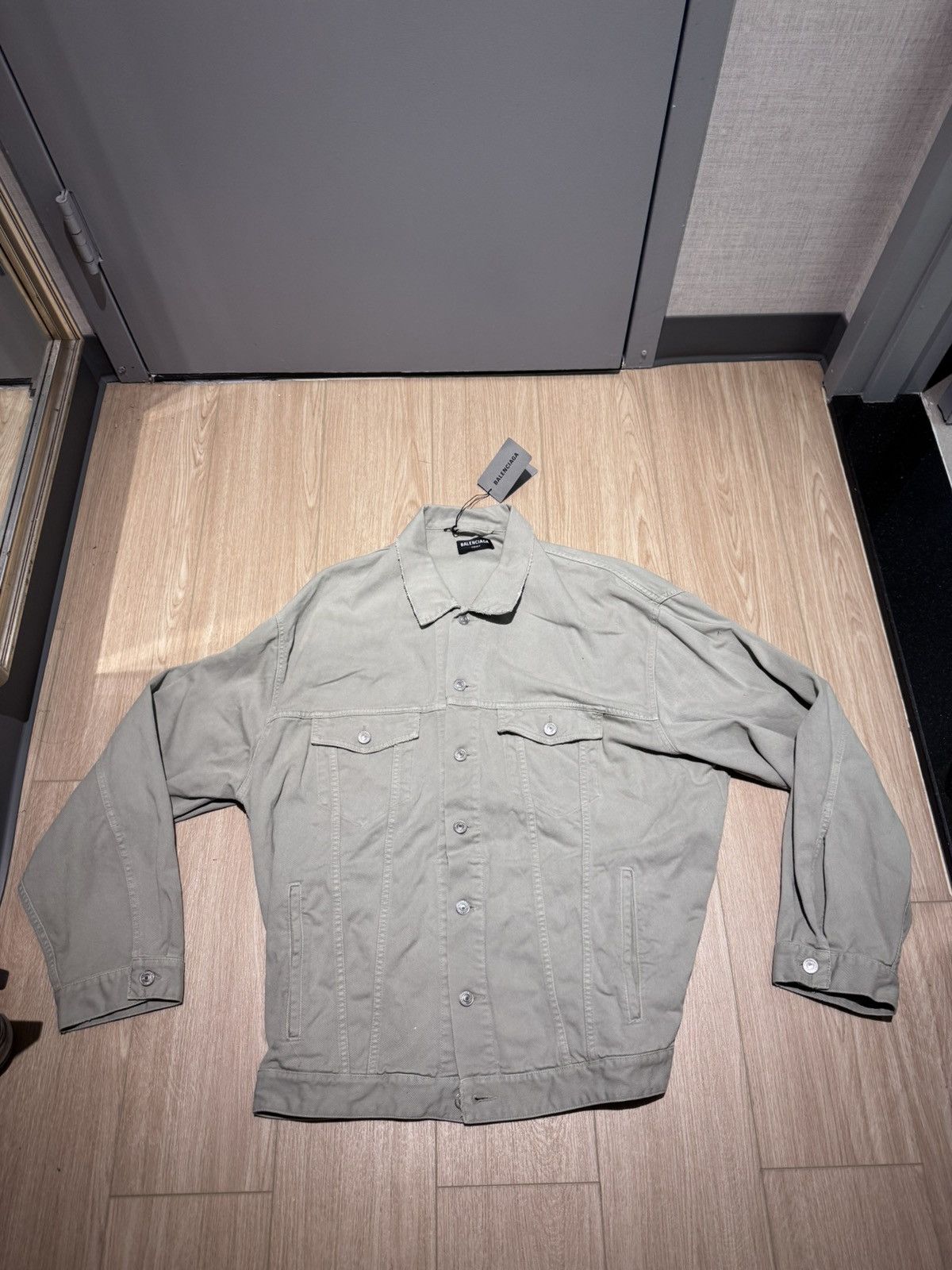 Balenciaga Balenciaga Denim Jacket Oversized Size US M / EU 48-50 / 2 - 1 Thumbnail