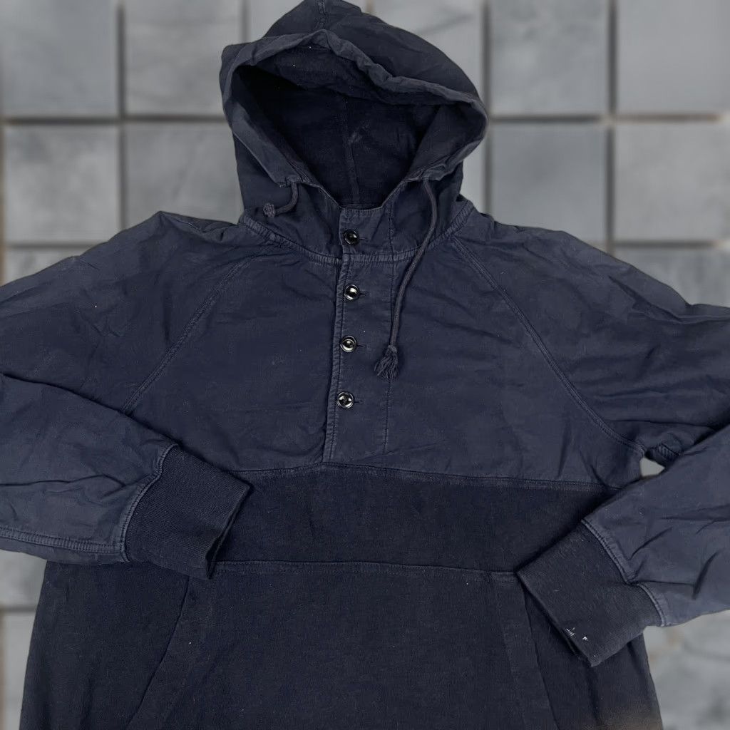 J.Crew J.CREW Sweater Mens M Blue Hoodie Sweatshirt Buttons Pockets Casual Navy M Size US M / EU 48-50 / 2 - 1 Thumbnail