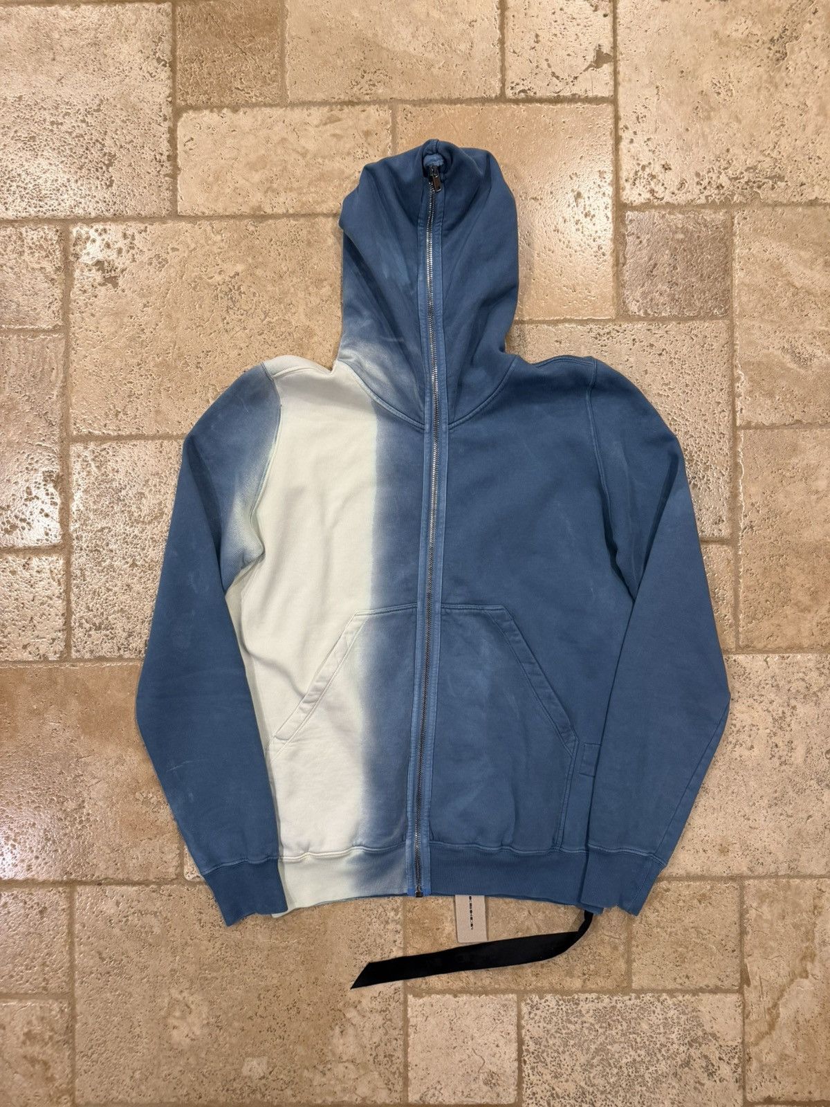 Rick Owens Drkshdw Rick Owens Drkshdw Gimp ToothPaste Degrade Zip Up Hoodie Size US XL / EU 56 / 4 - 16 Thumbnail