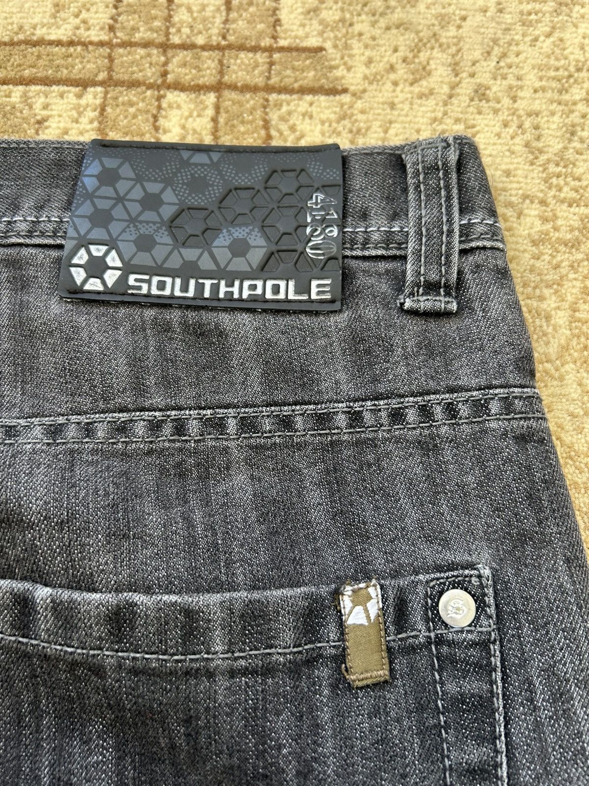 Southpole Vintage Southpole Baggy Brown Tab Jeans Size US 36 / EU 52 - 5 Thumbnail