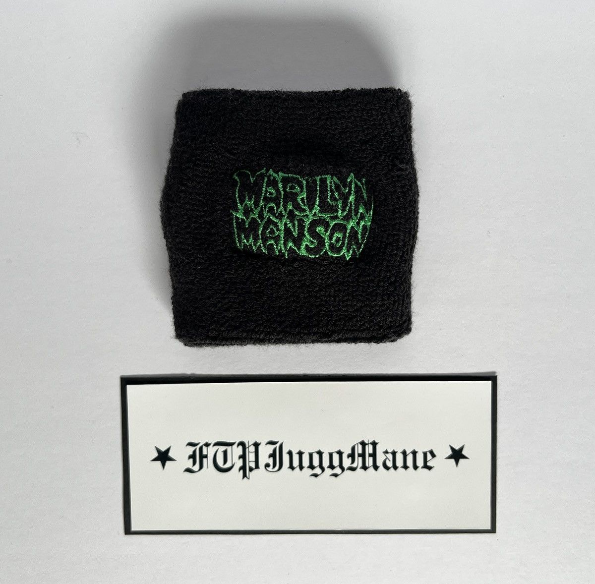 Marilyn Manson Winterland Logo Wristband Vintage