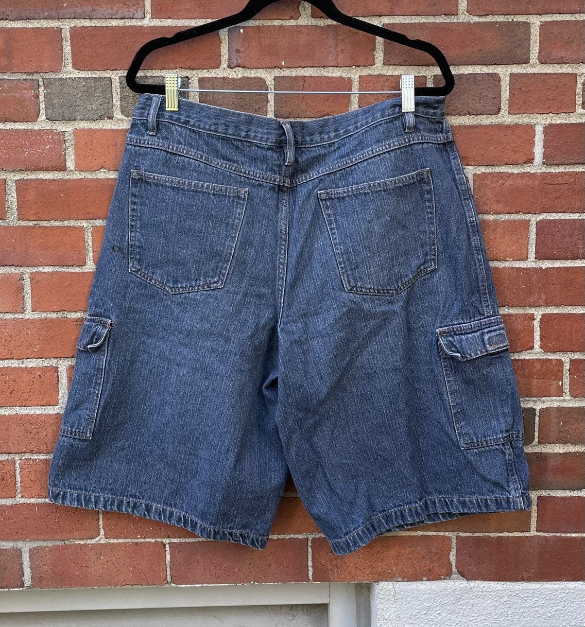 Bugle Boy Vintage Y2k Bugle Boy Denim Cargo Shorts Size 38 Size US 38 / EU 54 - 6 Thumbnail