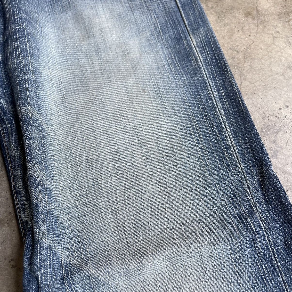 Edwin 🔥Vintage Edwin 503 Stoned Washed Ripped Distress Denim Jeans Size US 33 - 11 Thumbnail