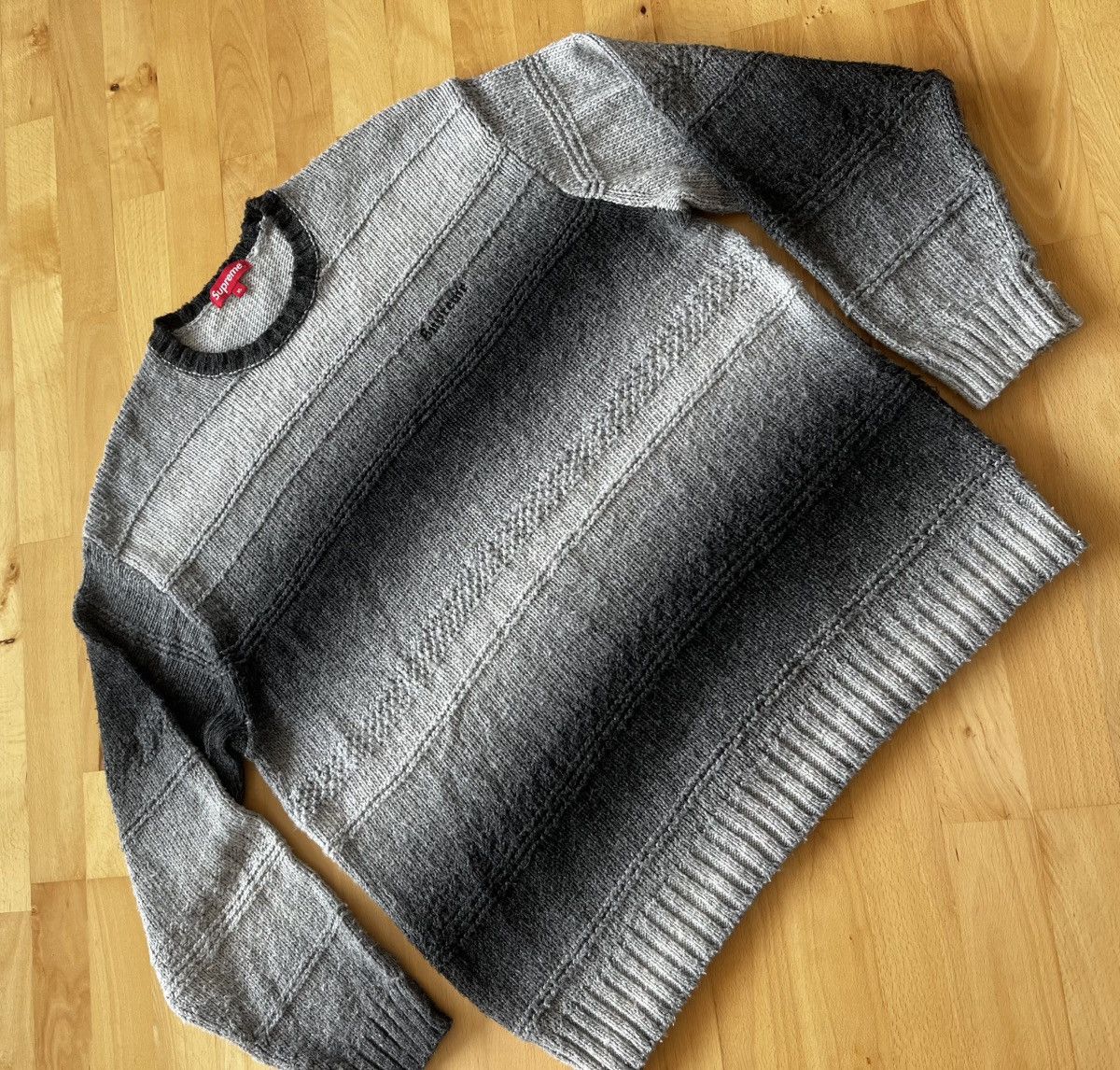 supreme Abstract Stripe Cardigan Supreme Abstract Stripe Cardigan