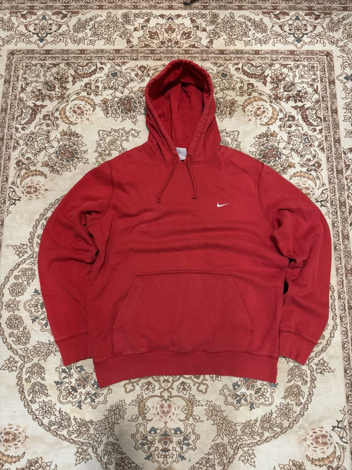 Vintage Nike Small Swoosh Hoodie
