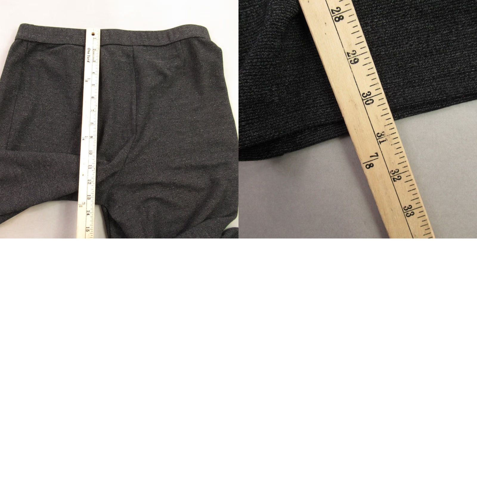 J. Jill J Jill Pants Womens Medium Elastic Drawstring Pockets Lightweight Gray Joggers Size 32" / US 10 / IT 46 - 8 Thumbnail