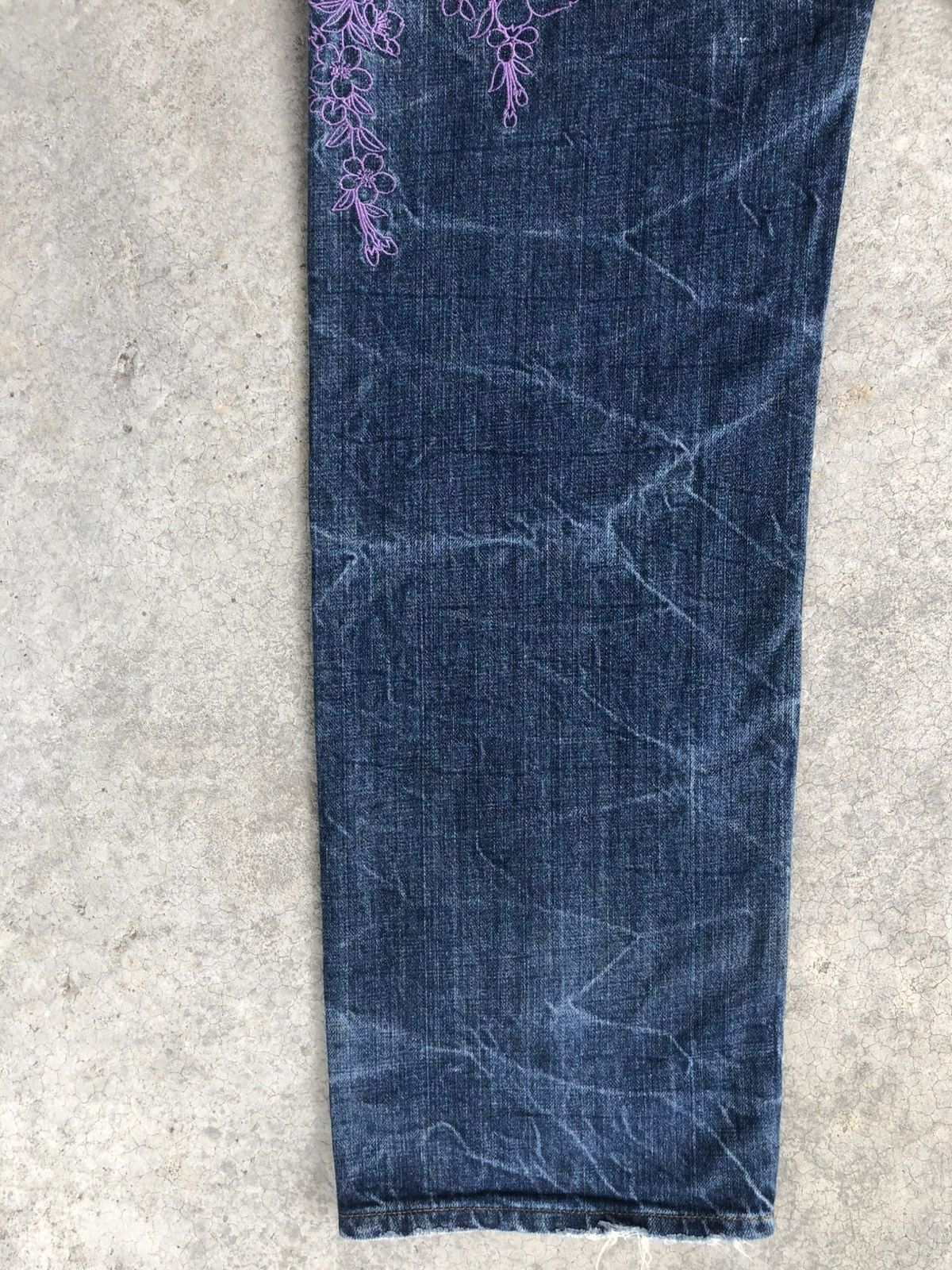 Karakuri Tamashii Karakuri Tamashii Embroidered Phoenix Distressed Size US 34 / EU 50 - 13 Thumbnail