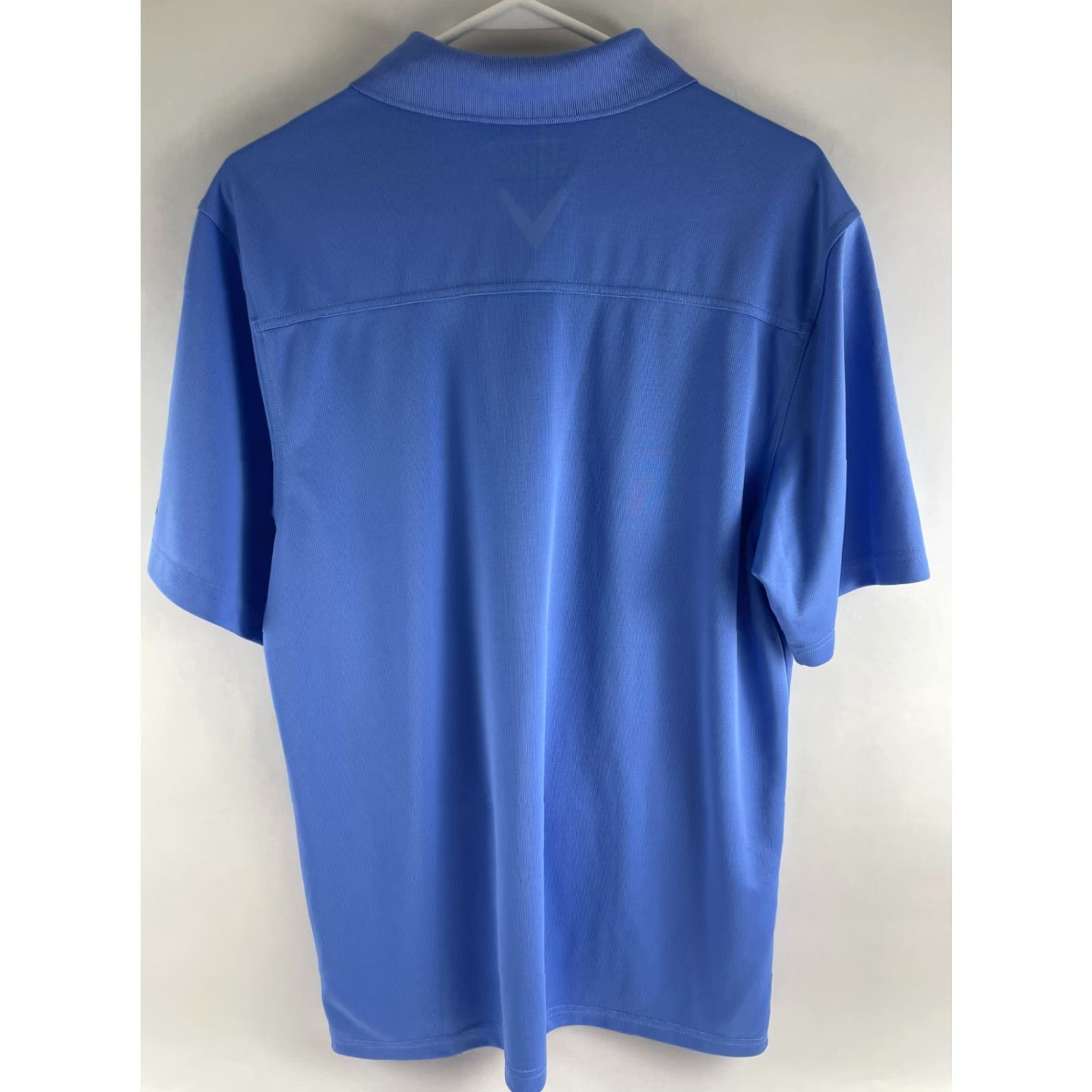 Callaway Callaway Opti-Dri Polo Shirt Men’s Large Blue Short Sleeve 1/4 Button Up Polo Size US L / EU 52-54 / 3 - 2 Thumbnail