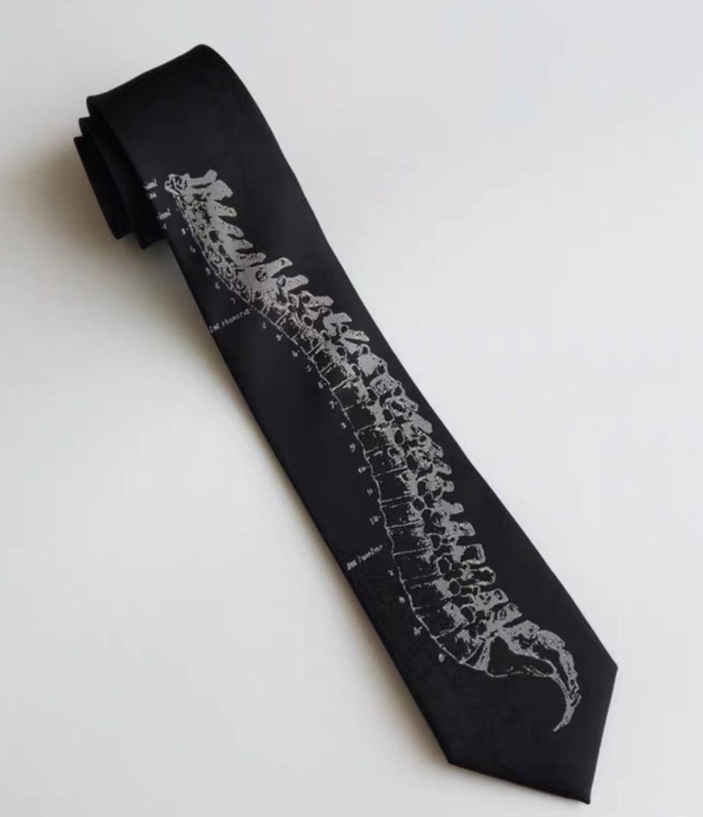 Japanese Brand × The Tie Bar Outdoor fashion spine embroidered neck tie Size ONE SIZE - 1 Thumbnail