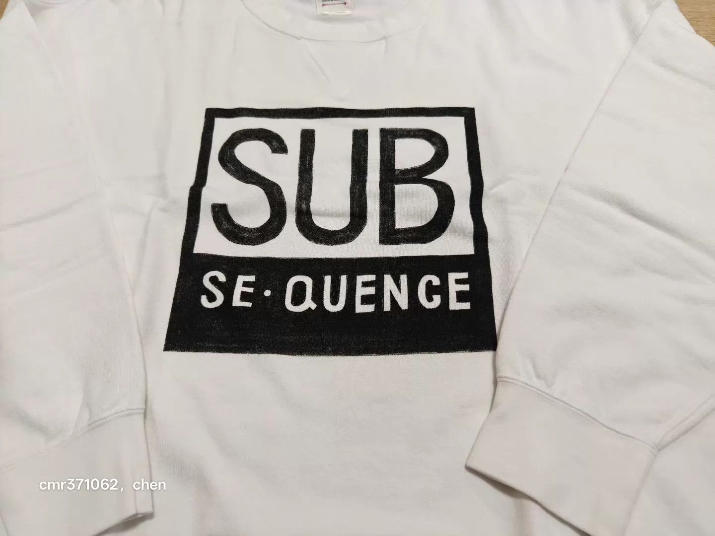 Visvim VISVIM JUMBO SWEAT CREW L/S (SUB) white3-4,grey1-5 Size US L / EU 52-54 / 3 - 5 Thumbnail