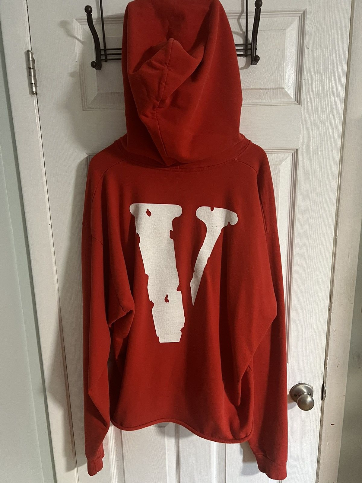 Vlone *Playboi Carti Red ATL Staple Hoodie Size US XXL / EU 58 / 5 - 8 Thumbnail