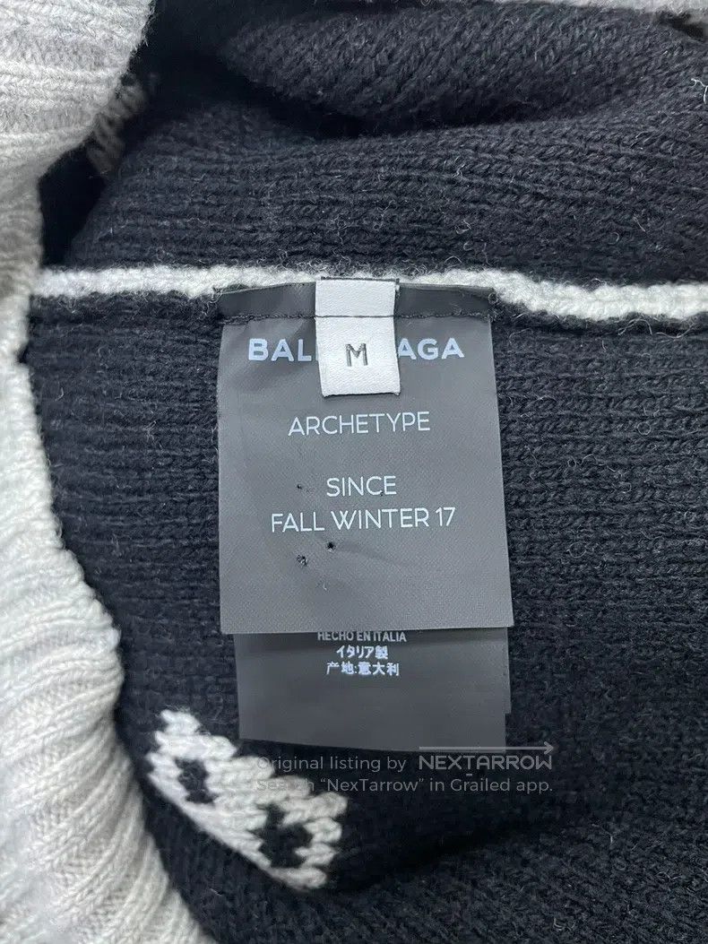Balenciaga Balenciaga Gray sweater with large lettered logo, size M Size US M / EU 48-50 / 2 - 5 Thumbnail