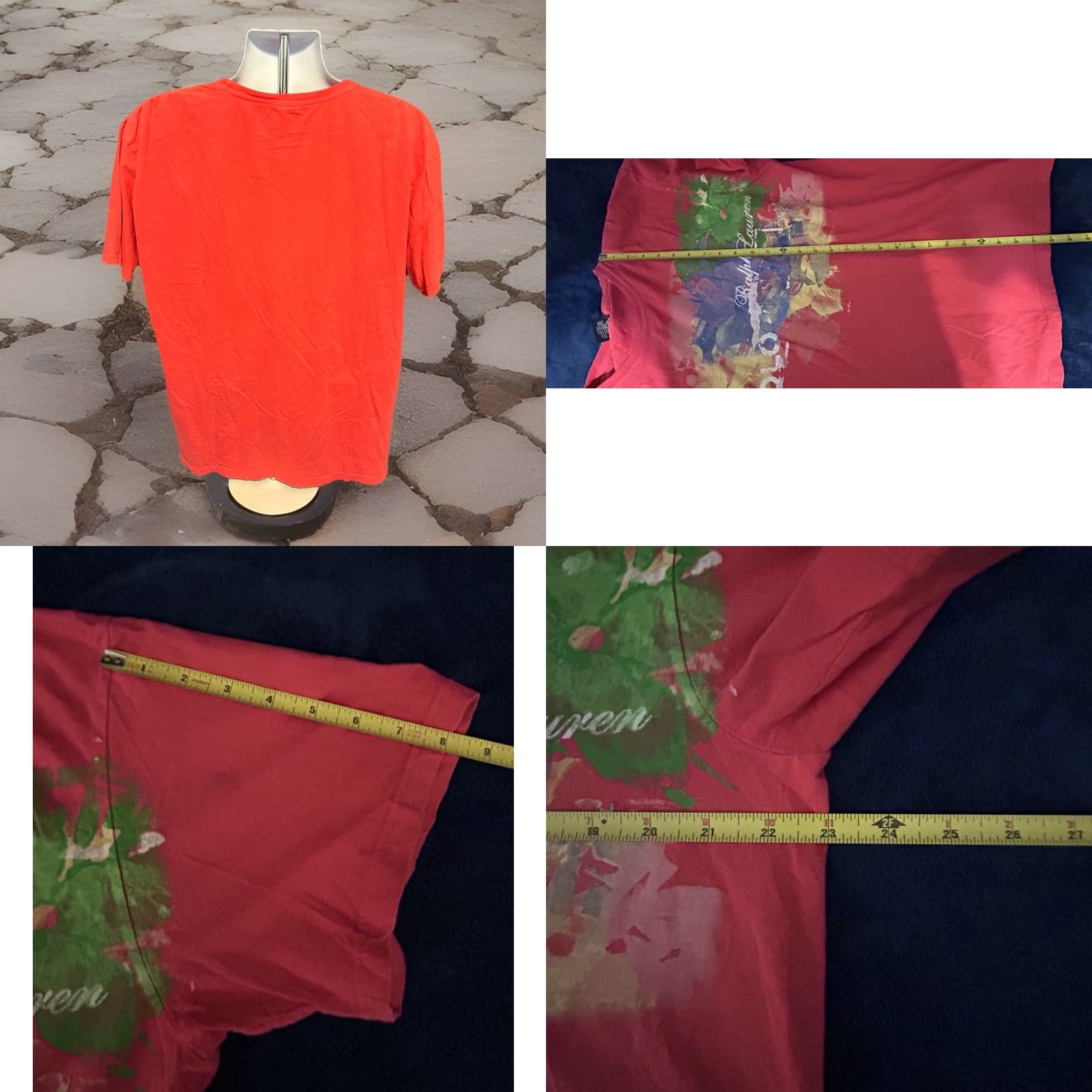 Polo Ralph Lauren Polo Ralph Lauren Shirt Men L Red Short Sleeve Floral Art Graphic VTG Polo By Ralph Lauren Shirt Men Large Red Short Sleeve Floral Art Graphic Size US L / EU 52-54 / 3 - 8 Thumbnail