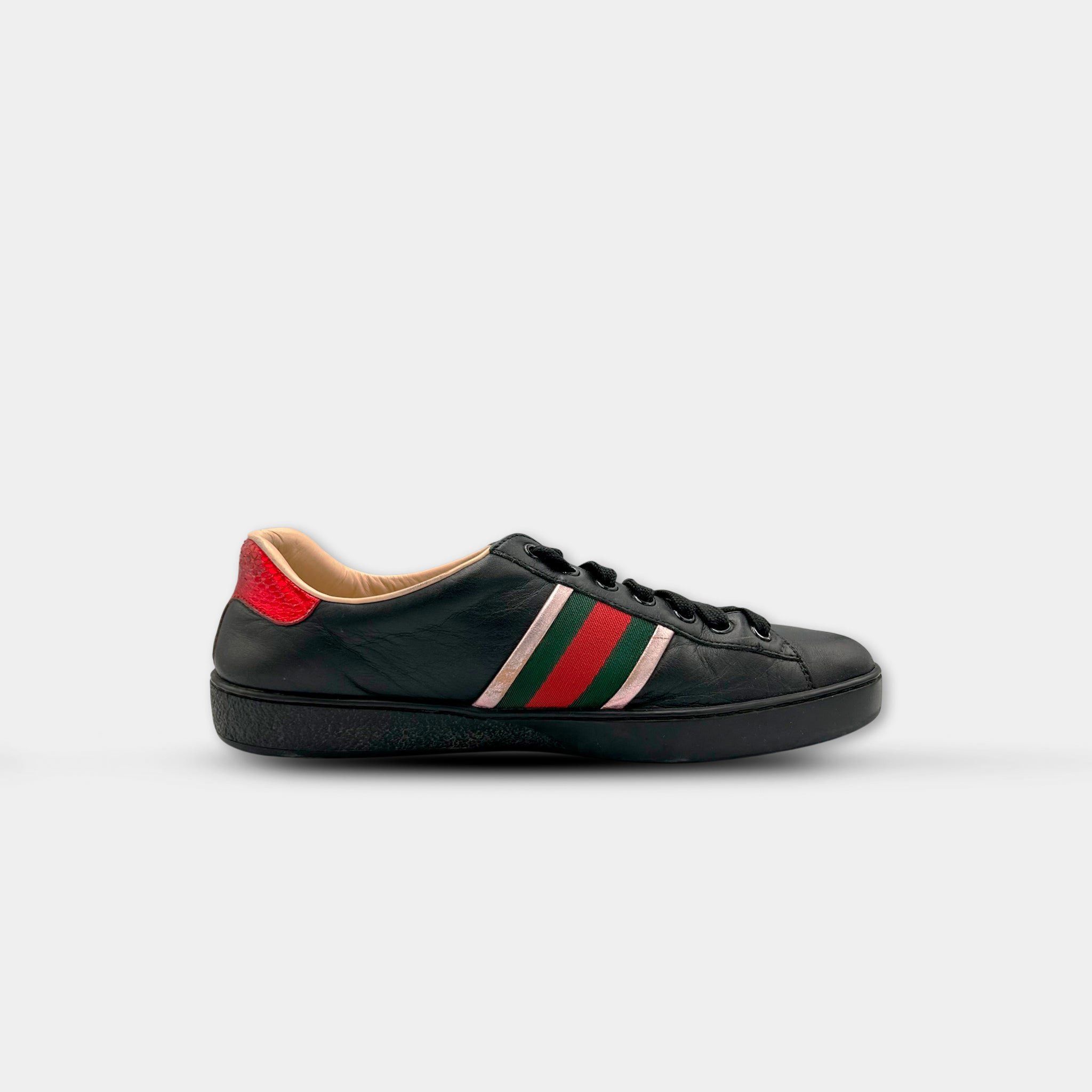 Gucci 2016 Gucci Ace Flames Sneakers Size US 8 / EU 41 - 7 Thumbnail
