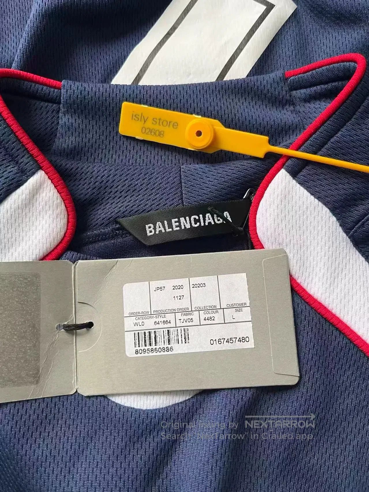 Balenciaga Balenciaga Logo Print Colorblock Crewneck Jersey T-Shirt. Size US L / EU 52-54 / 3 - 5 Thumbnail