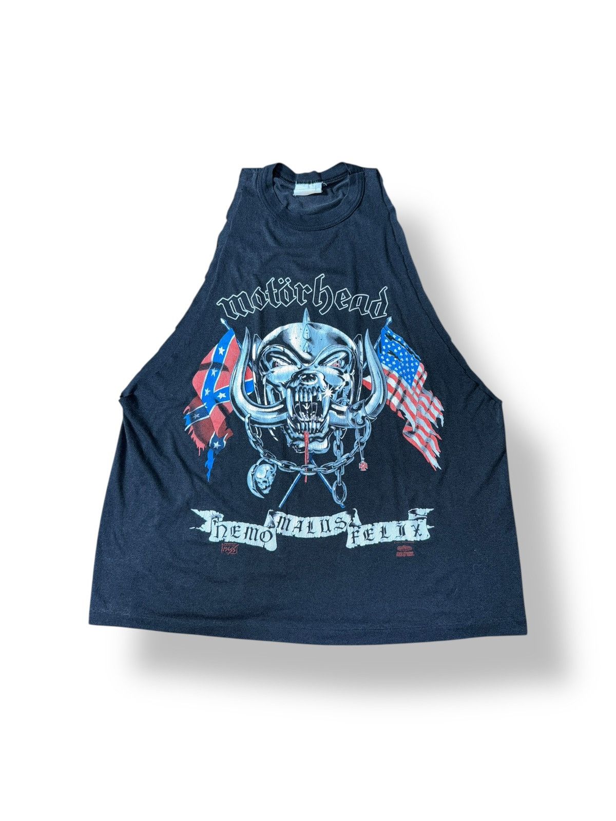 Band Tees × Vintage *RARE* VINTAGE 90s 1991 MOTORHEAD TOUR USA AMERICAN ROCK TEE Size US XL / EU 56 / 4 - 1 Thumbnail